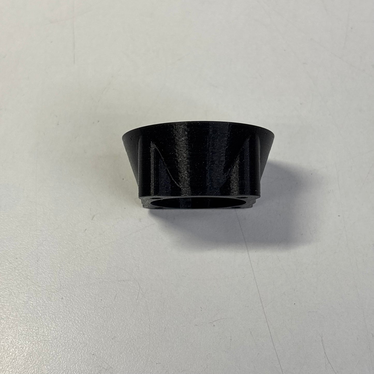 3D Printed Fan Funnel Black Grey