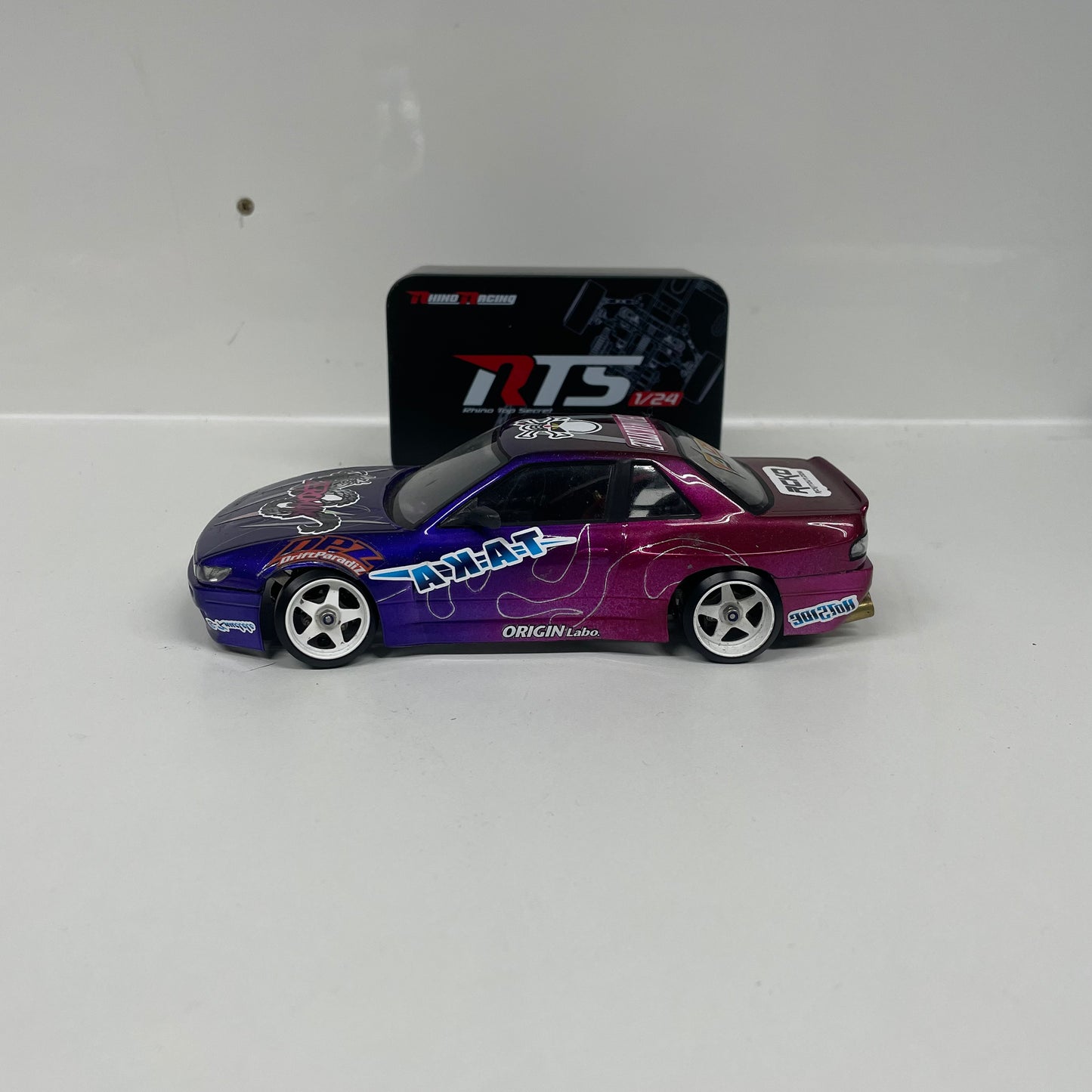 Rhino Racing Top Secret 1:24 RWD Alloy Drift Set Up ARTR Hobbywing AFRC