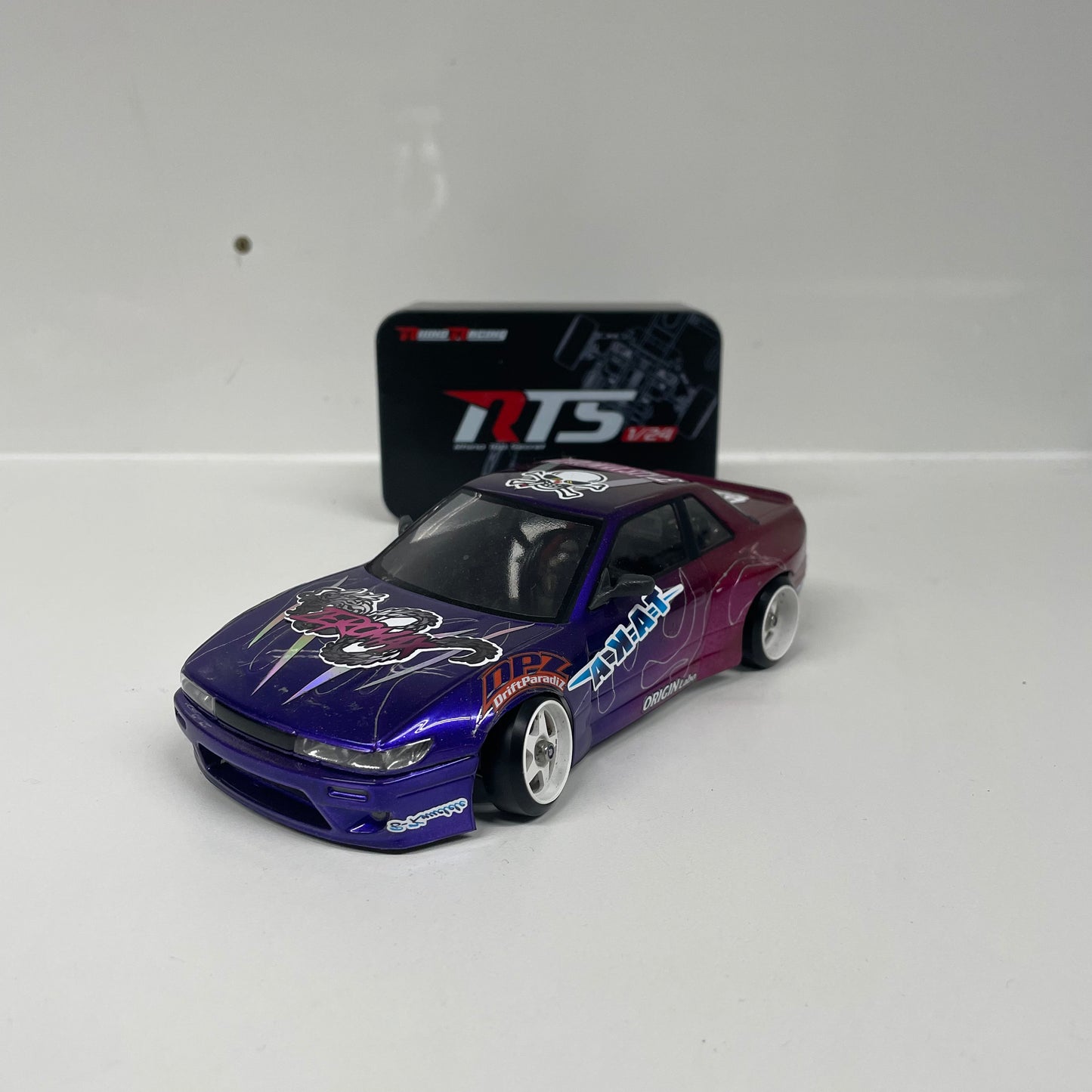 Rhino Racing Top Secret 1:24 RWD Alloy Drift Set Up ARTR Hobbywing AFRC
