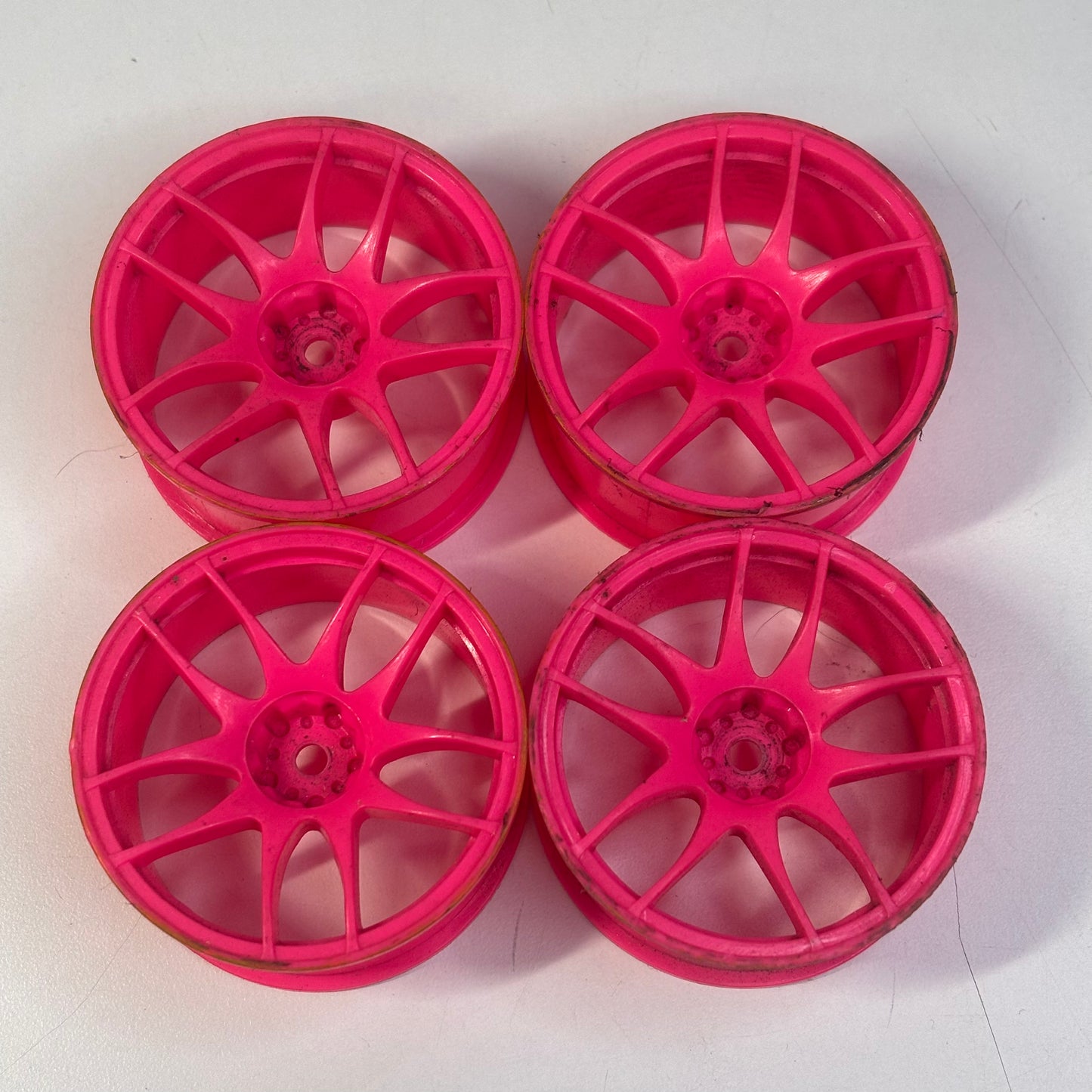 Pink Work Emoticon Wheels Not Overdose Offset 6/7