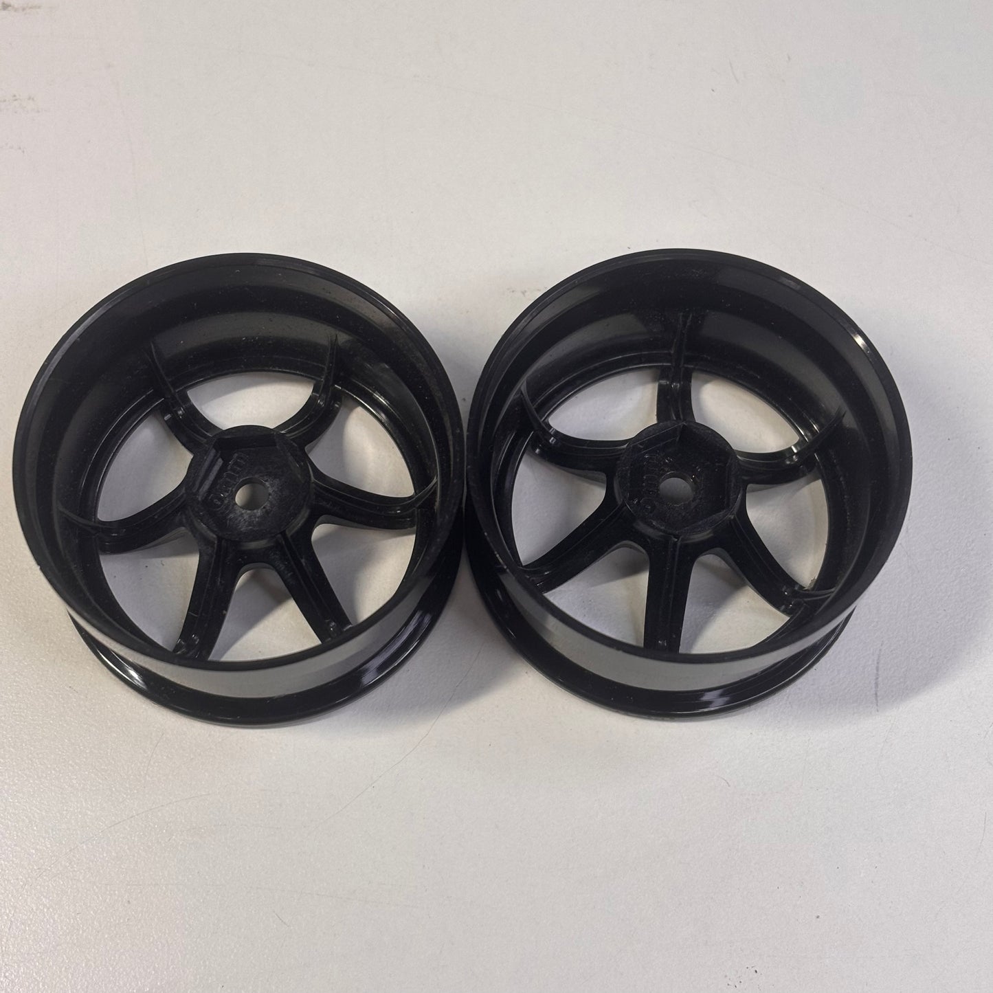 Yokomo Wheels TE37 Grey/Black Offset 6