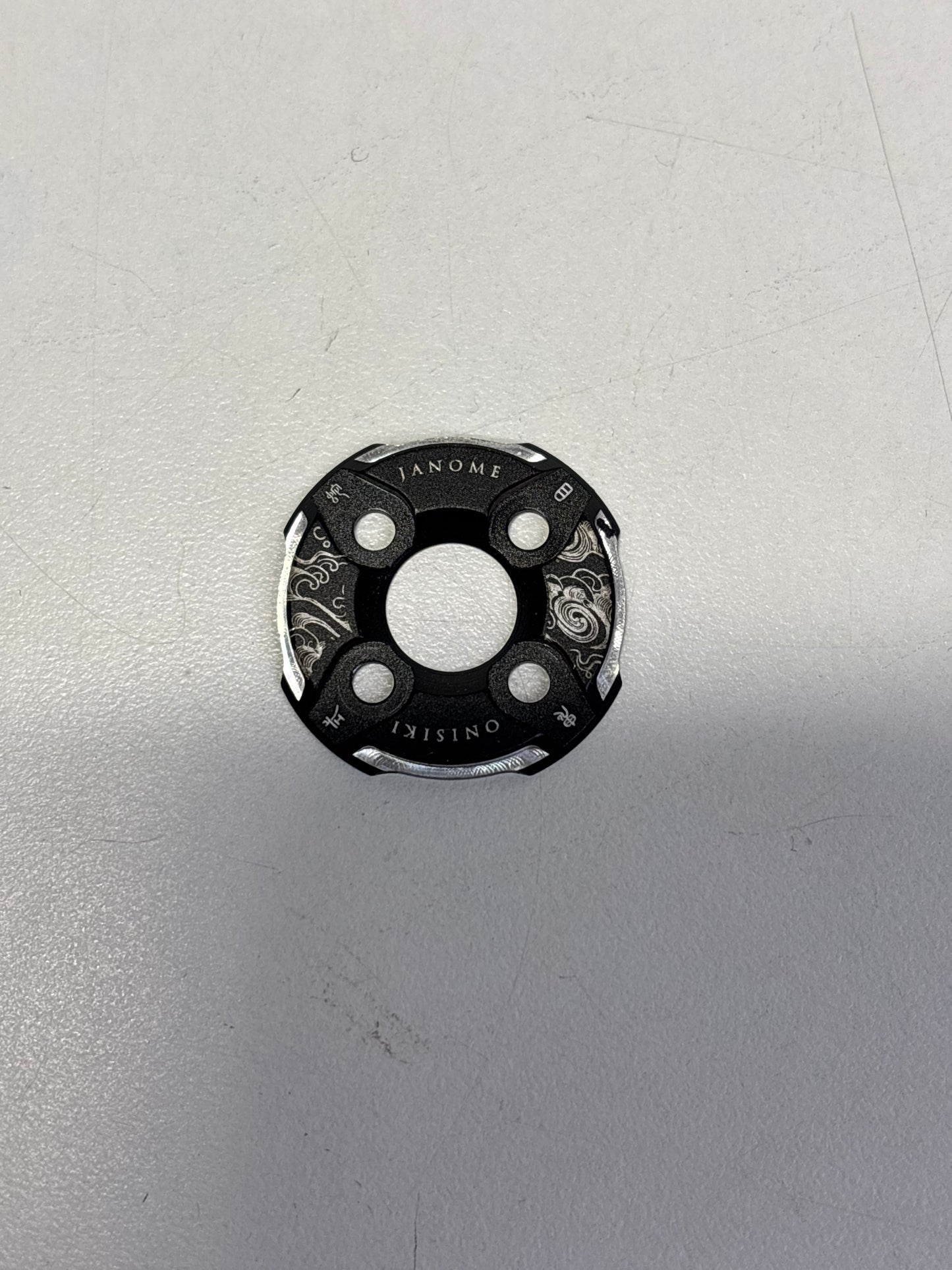 Onisiki Spur Cover Black Alloy