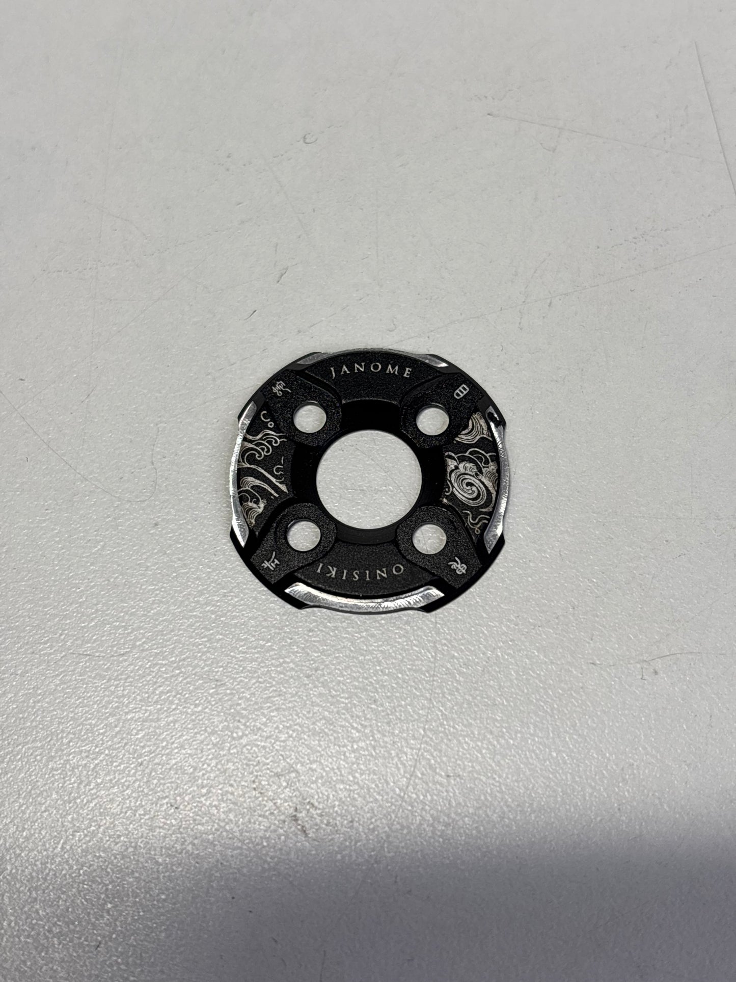 Onisiki Spur Cover Black Alloy