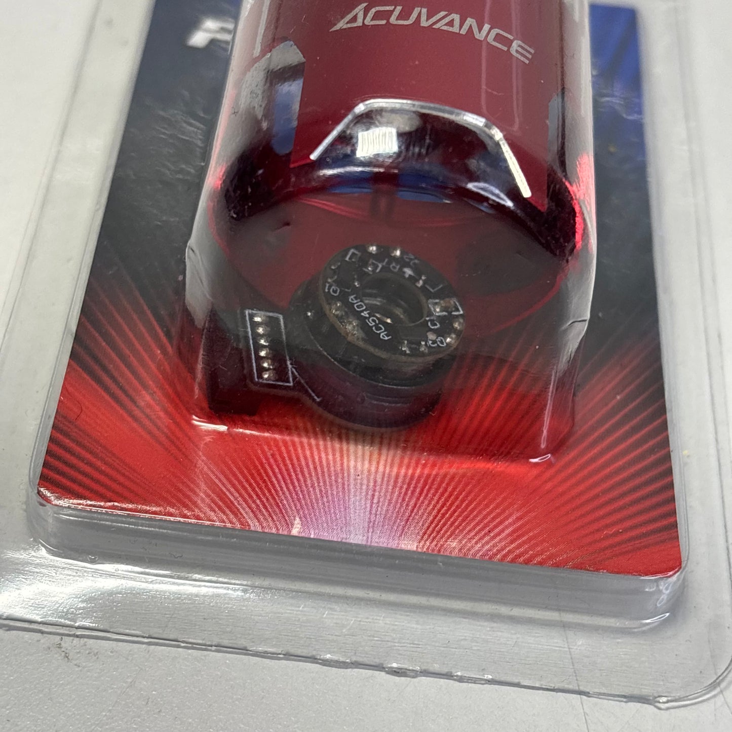 Acuvance Red Alloy Fledge Front Motor Case & Sensor Board