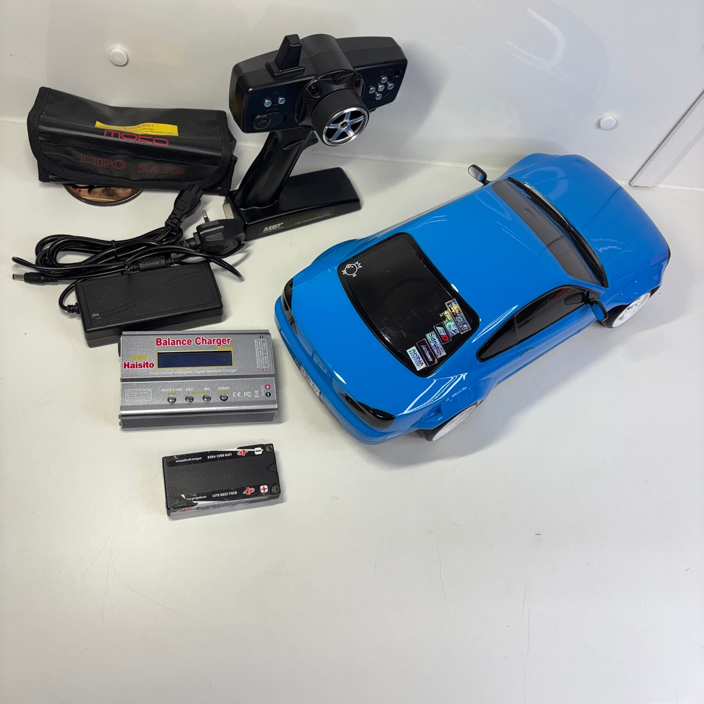 MST MRX RWD Drift Ready To Run Car Brushless Nissan S15 Battery & Charger