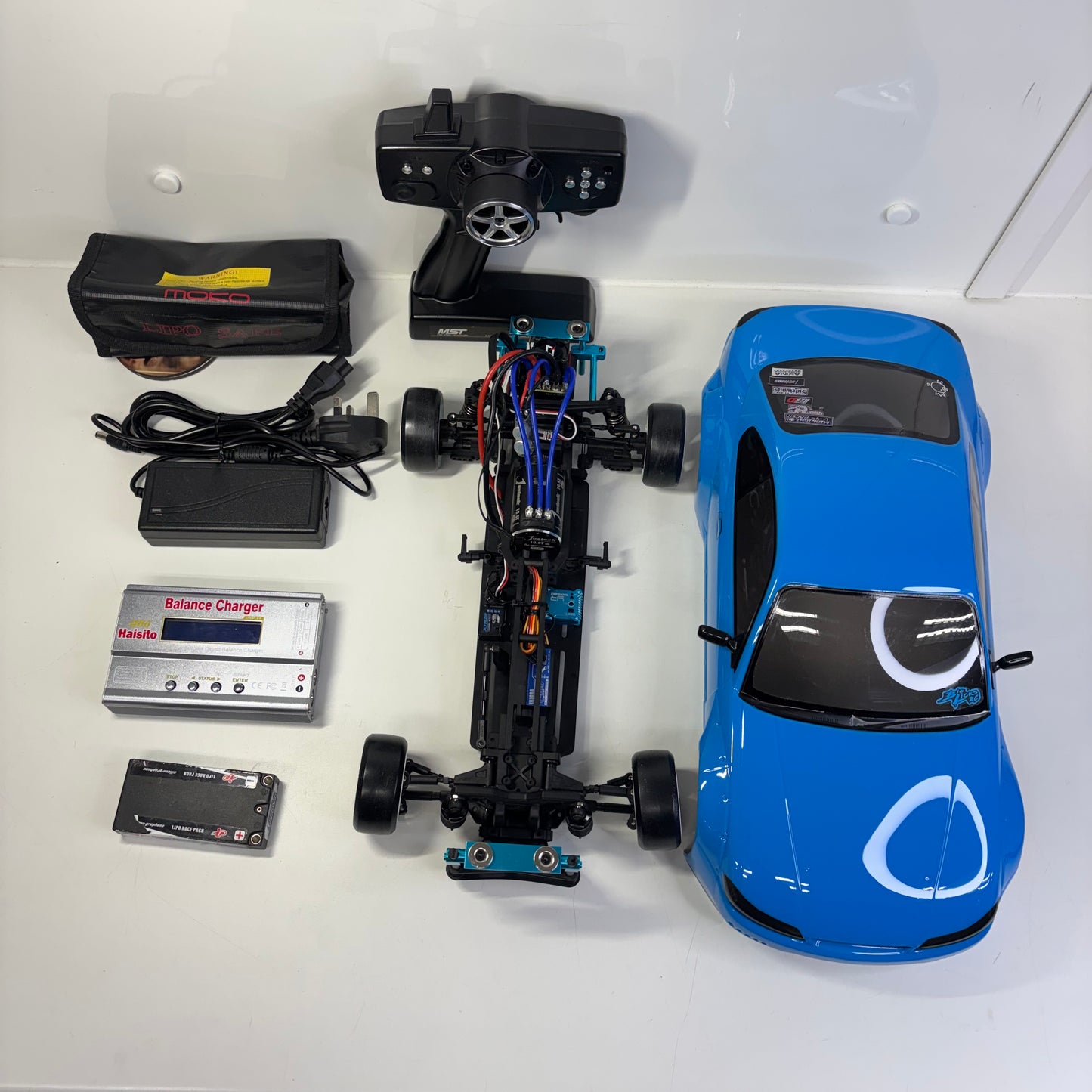 MST MRX RWD Drift Ready To Run Car Brushless Nissan S15 Battery & Charger