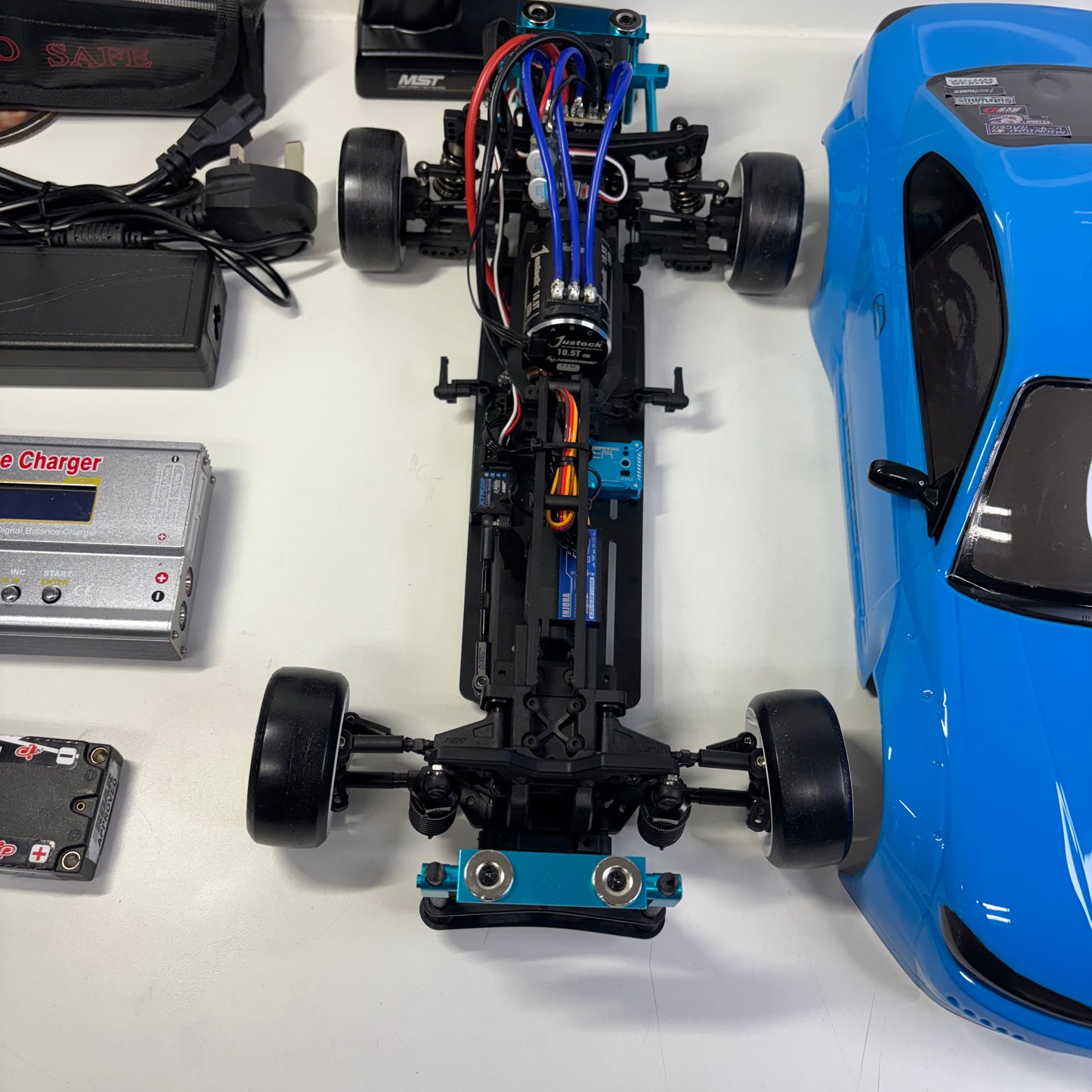 MST MRX RWD Drift Ready To Run Car Brushless Nissan S15 Battery & Charger