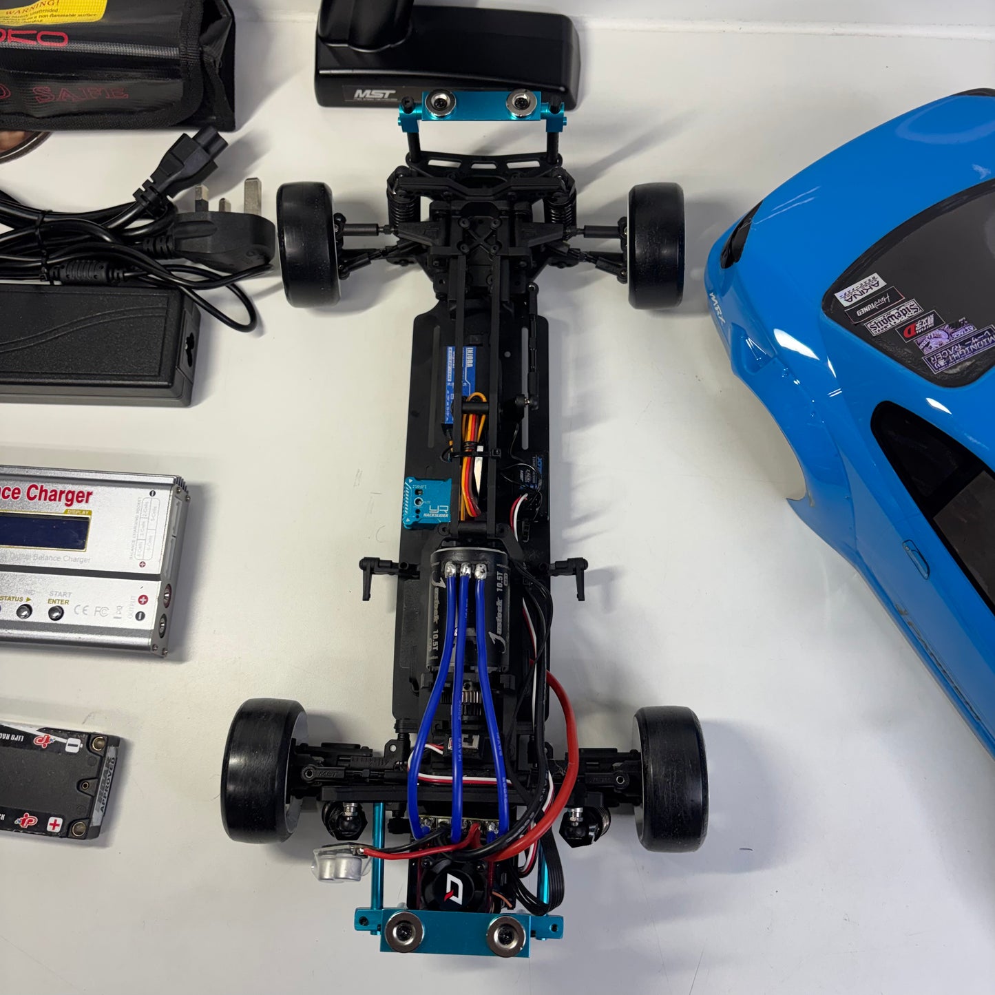 MST MRX RWD Drift Ready To Run Car Brushless Nissan S15 Battery & Charger
