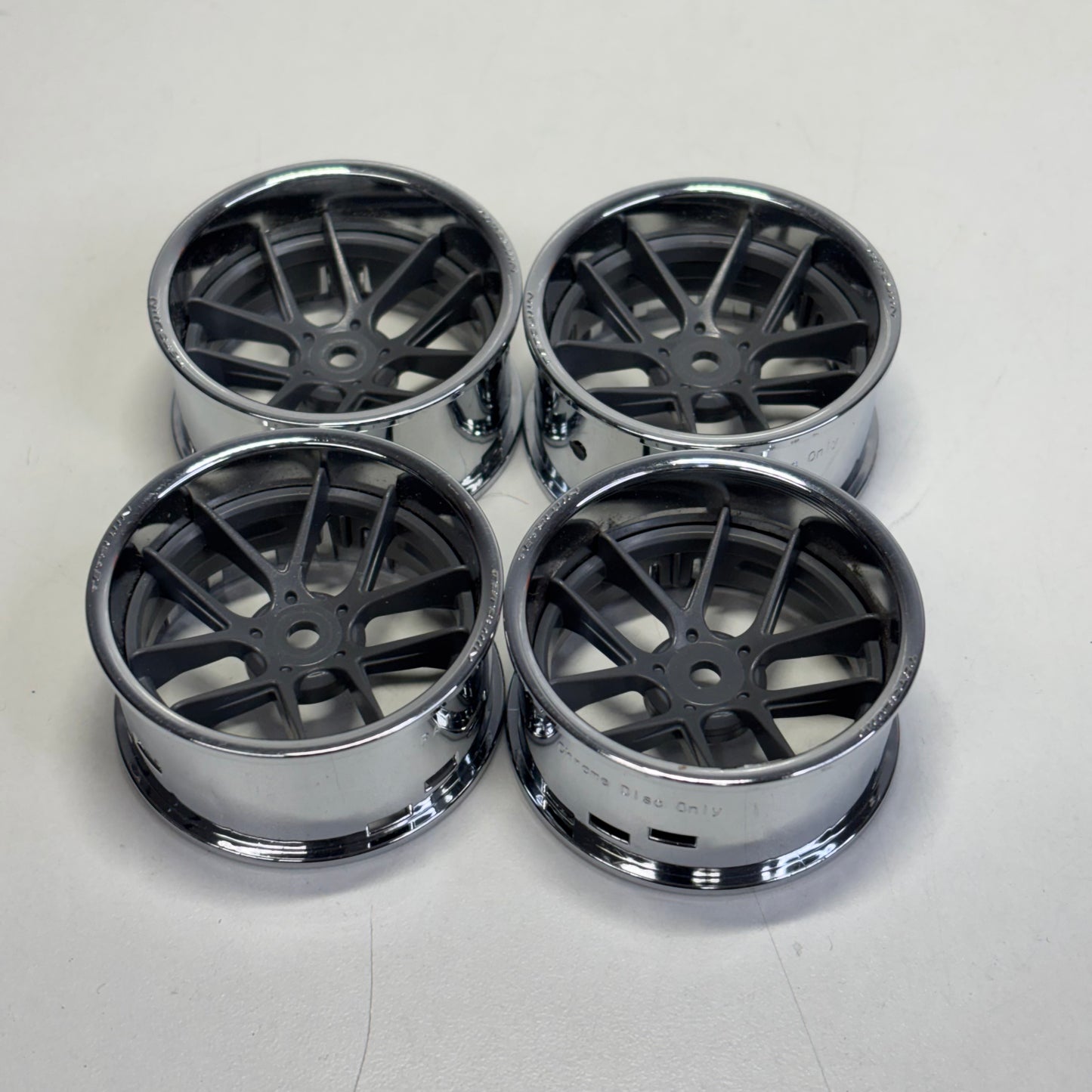 Tetsujin Wheels Chrome Grey Adjustable Offset