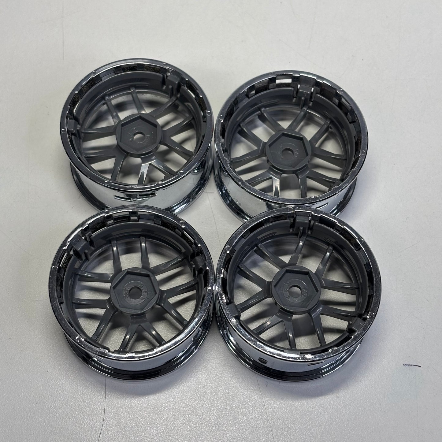 Tetsujin Wheels Chrome Grey Adjustable Offset