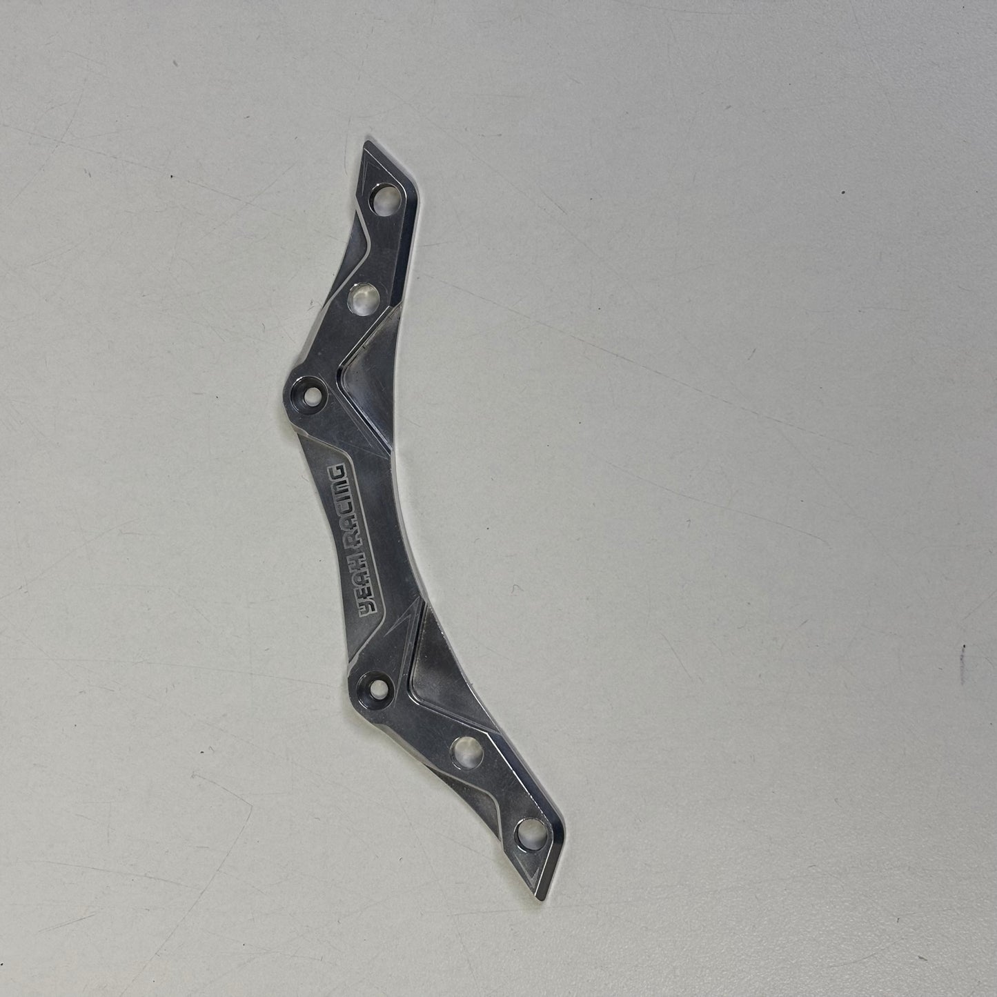 Yeah Racing Polished Front Upper Bumper Yokomo MC1 Shark