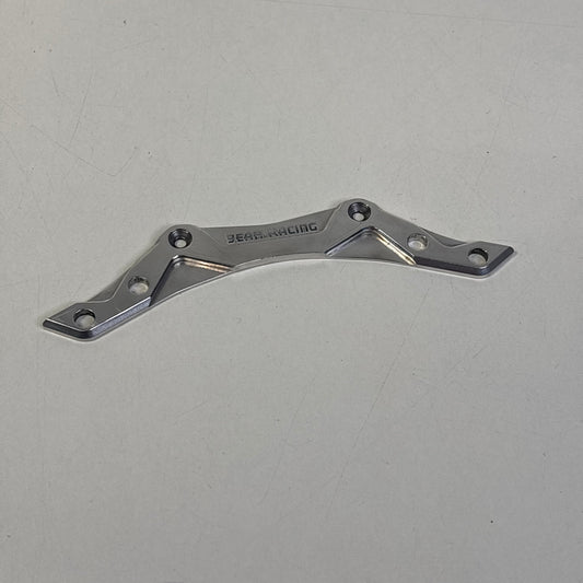 Yeah Racing Polished Front Upper Bumper Yokomo MC1 Shark