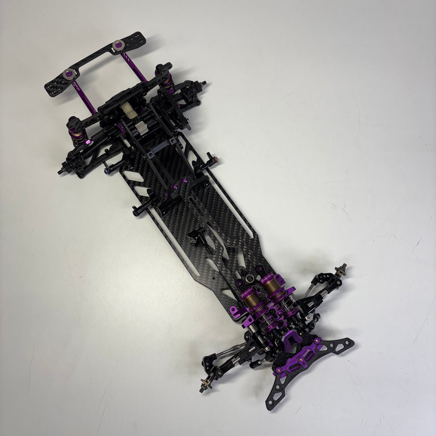 Reve D x AD Team MC-1 MC1 Purple Alloy Black Carbon RWD Drift Chassis