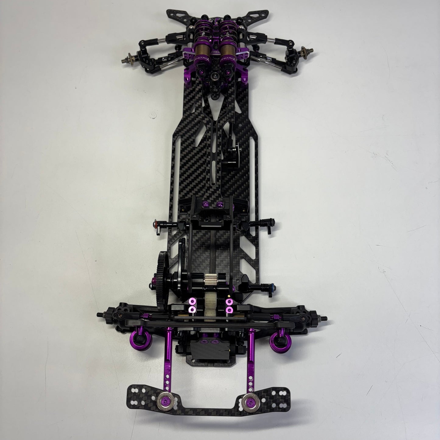 Reve D x AD Team MC-1 MC1 Purple Alloy Black Carbon RWD Drift Chassis