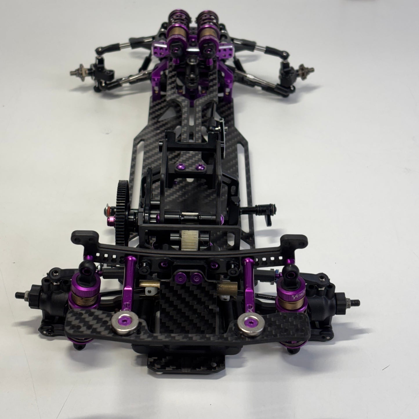Reve D x AD Team MC-1 MC1 Purple Alloy Black Carbon RWD Drift Chassis