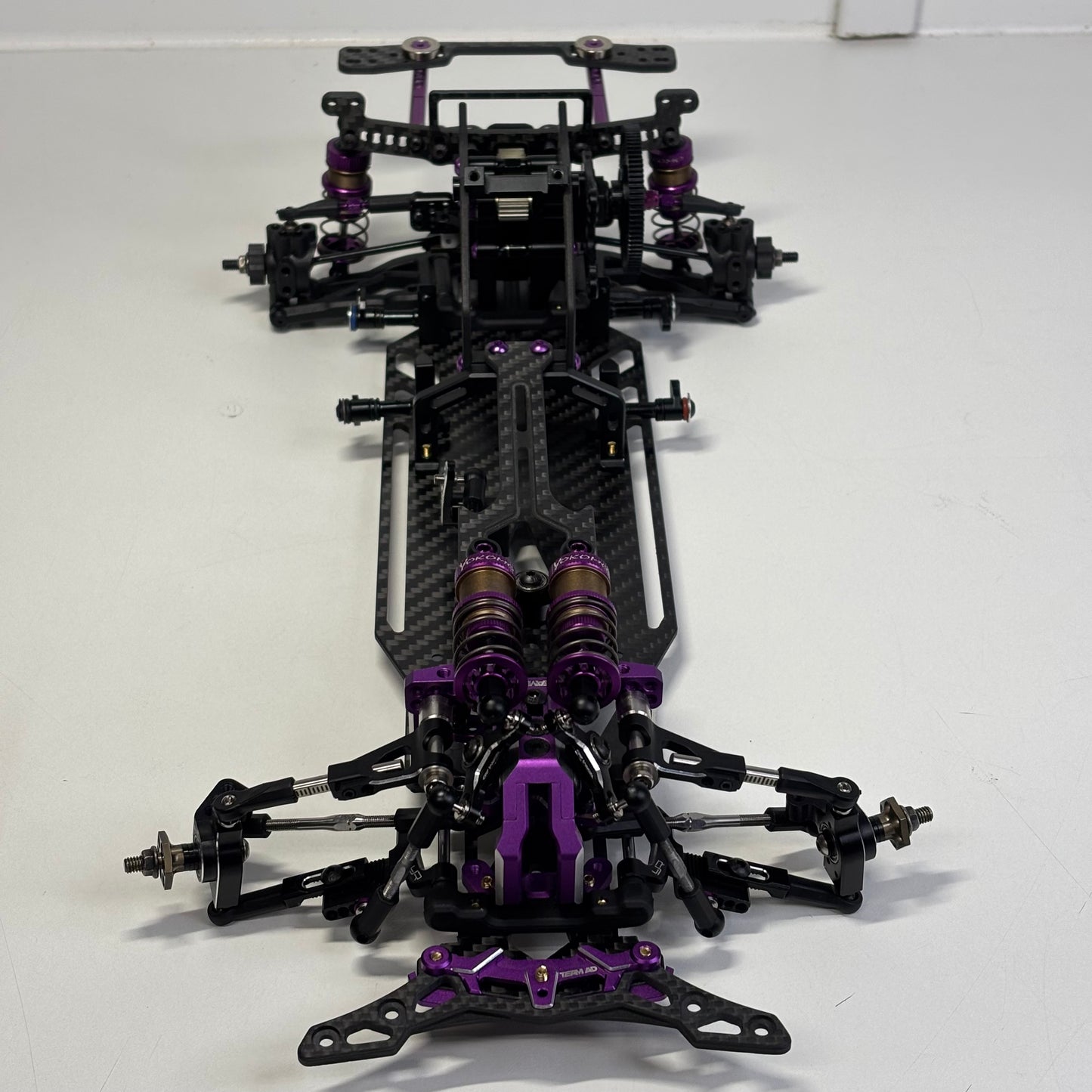 Reve D x AD Team MC-1 MC1 Purple Alloy Black Carbon RWD Drift Chassis