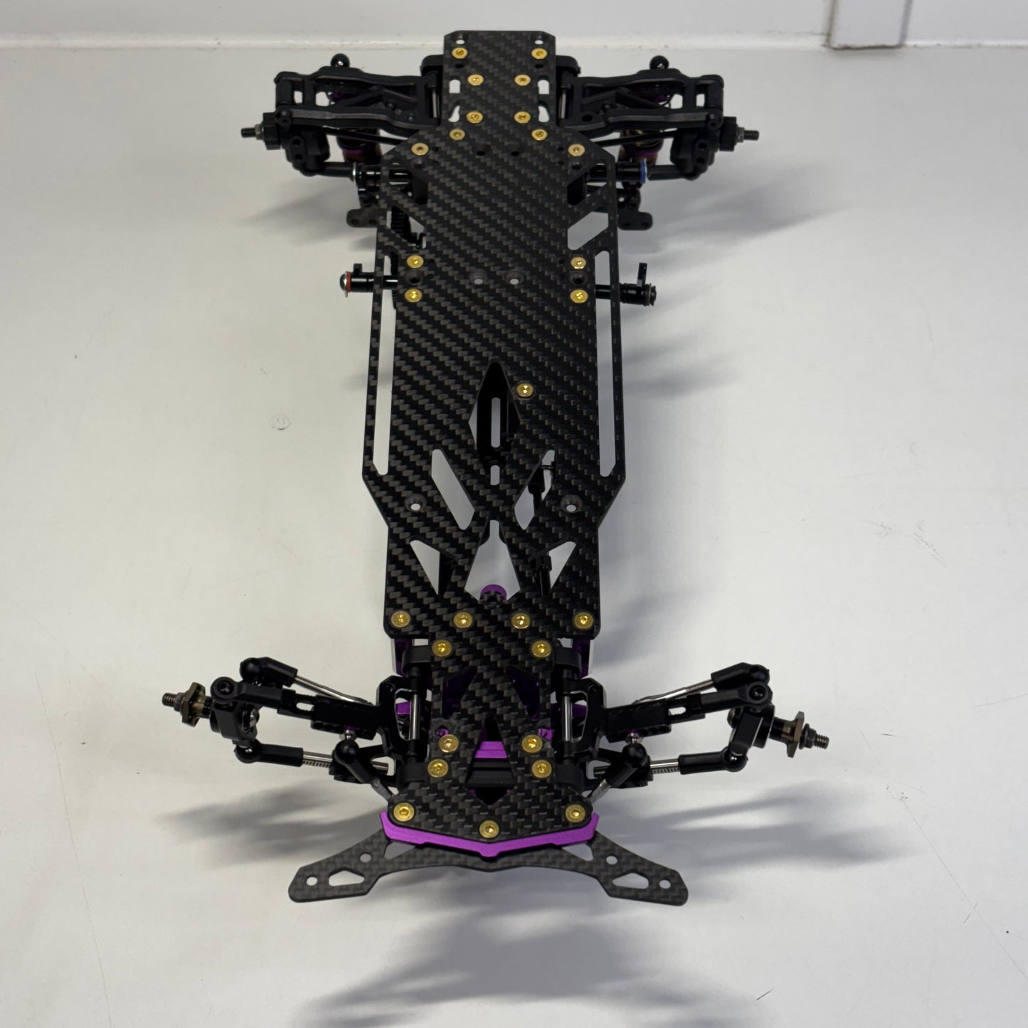 Reve D x AD Team MC-1 MC1 Purple Alloy Black Carbon RWD Drift Chassis