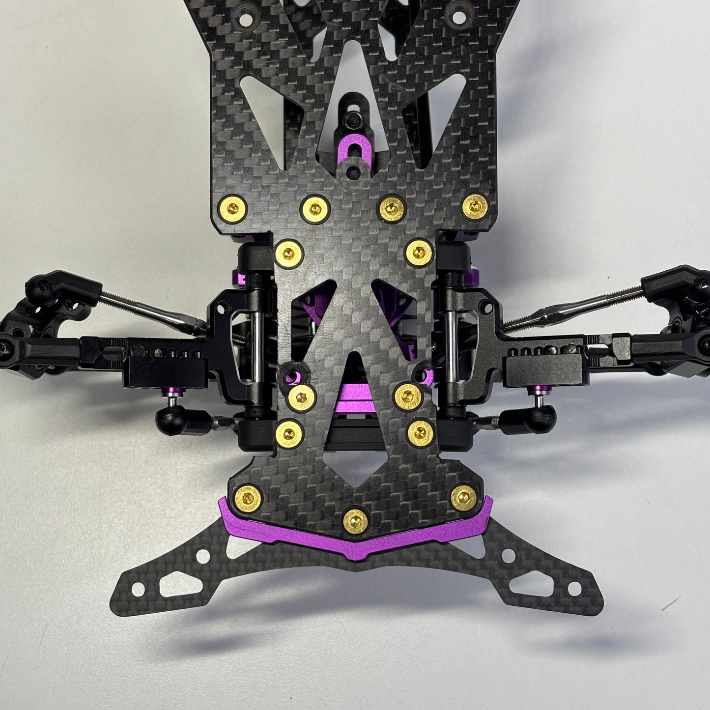 Reve D x AD Team MC-1 MC1 Purple Alloy Black Carbon RWD Drift Chassis