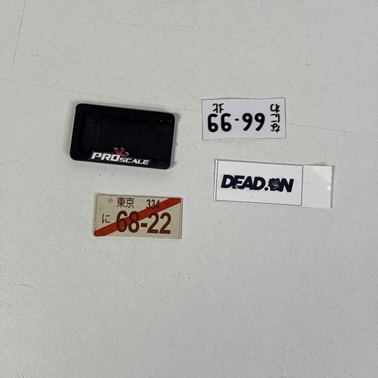 Proscale Number Plate Holder