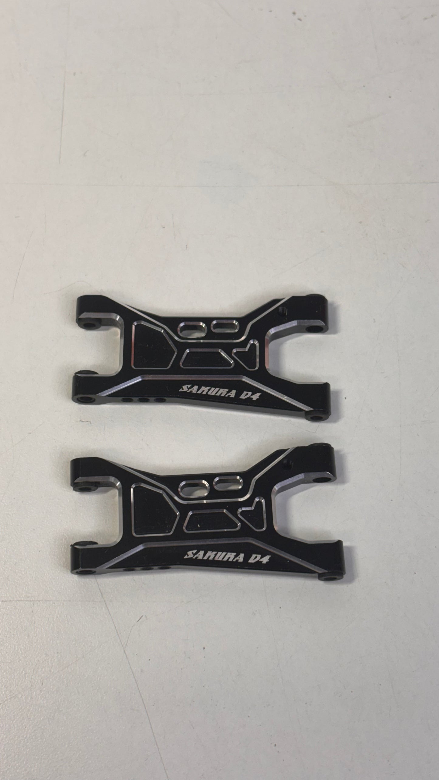 3Racing Sakura D4 Black Alloy Rear Lower Arms