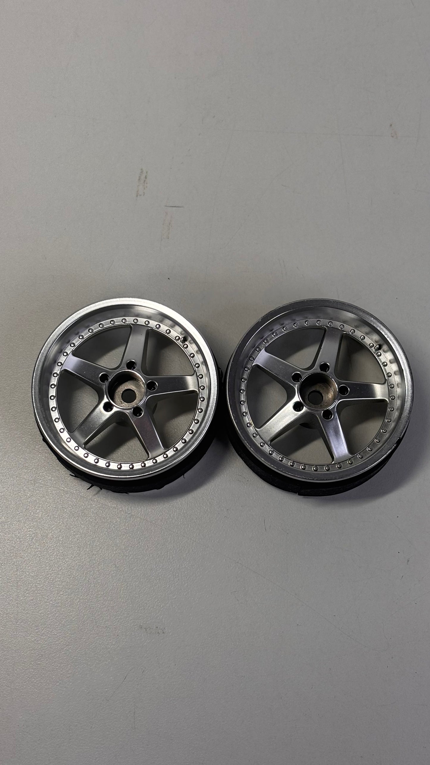 Lab Work Equip Wheels Pair Offset 6 Silver