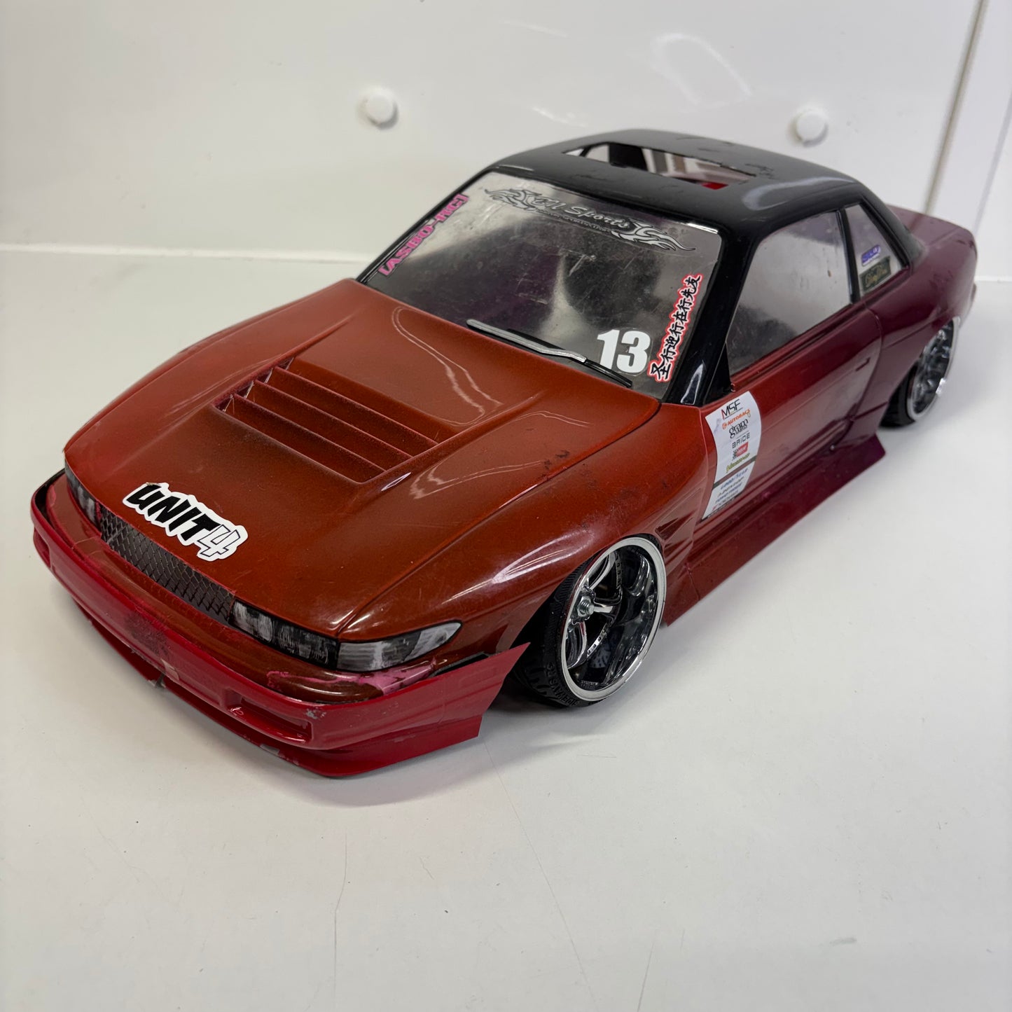 Nissan PS13 Missile Shell Red