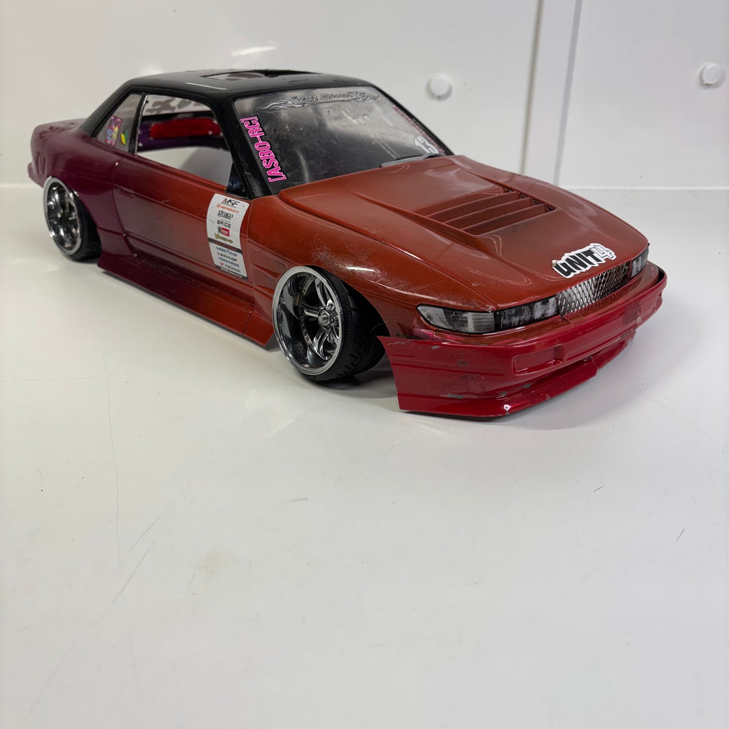 Nissan PS13 Missile Shell Red