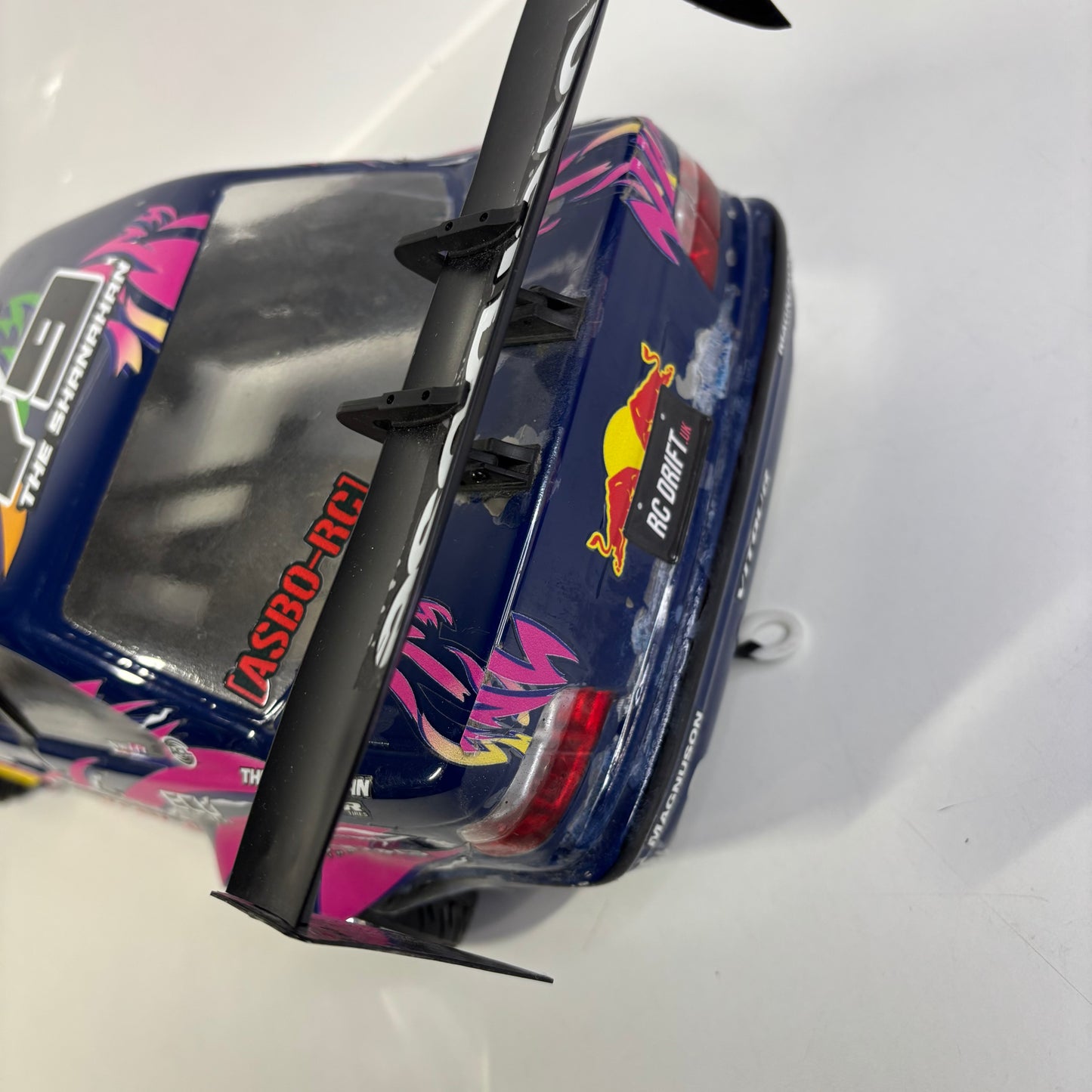 BMW E36 Body Shell Overdose Spoiler RedBull