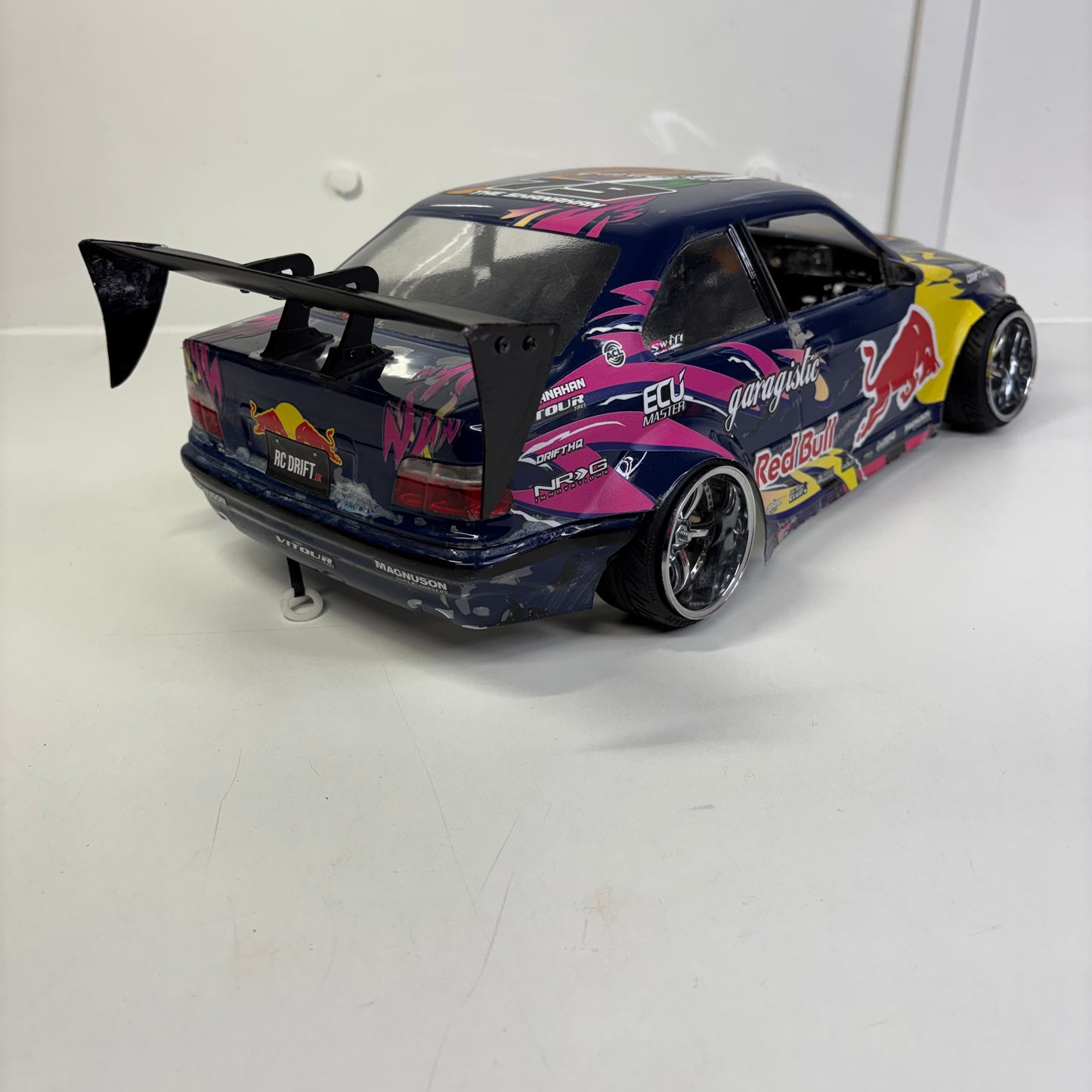 BMW E36 Body Shell Overdose Spoiler RedBull