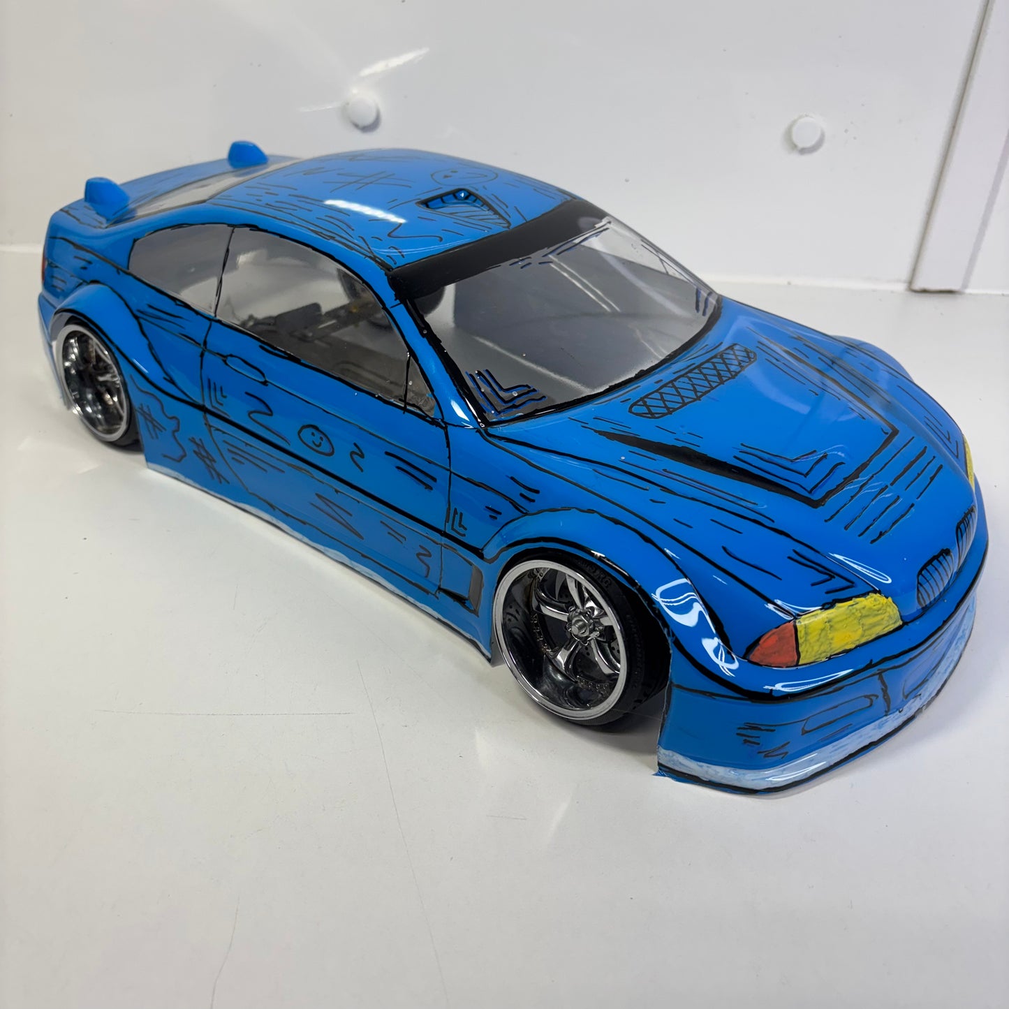 BMW E46 Blue Body shell