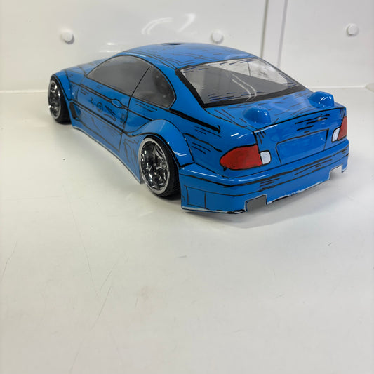 BMW E46 Blue Body shell