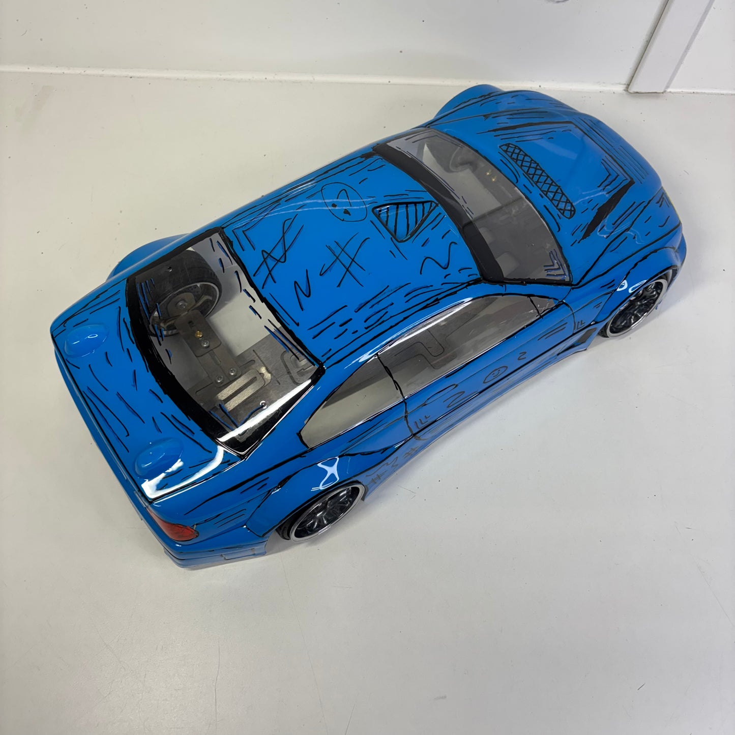 BMW E46 Blue Body shell