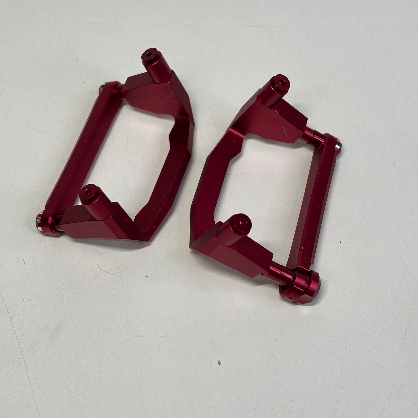 Overdose Red Alloy Battery Mounts MST Galm
