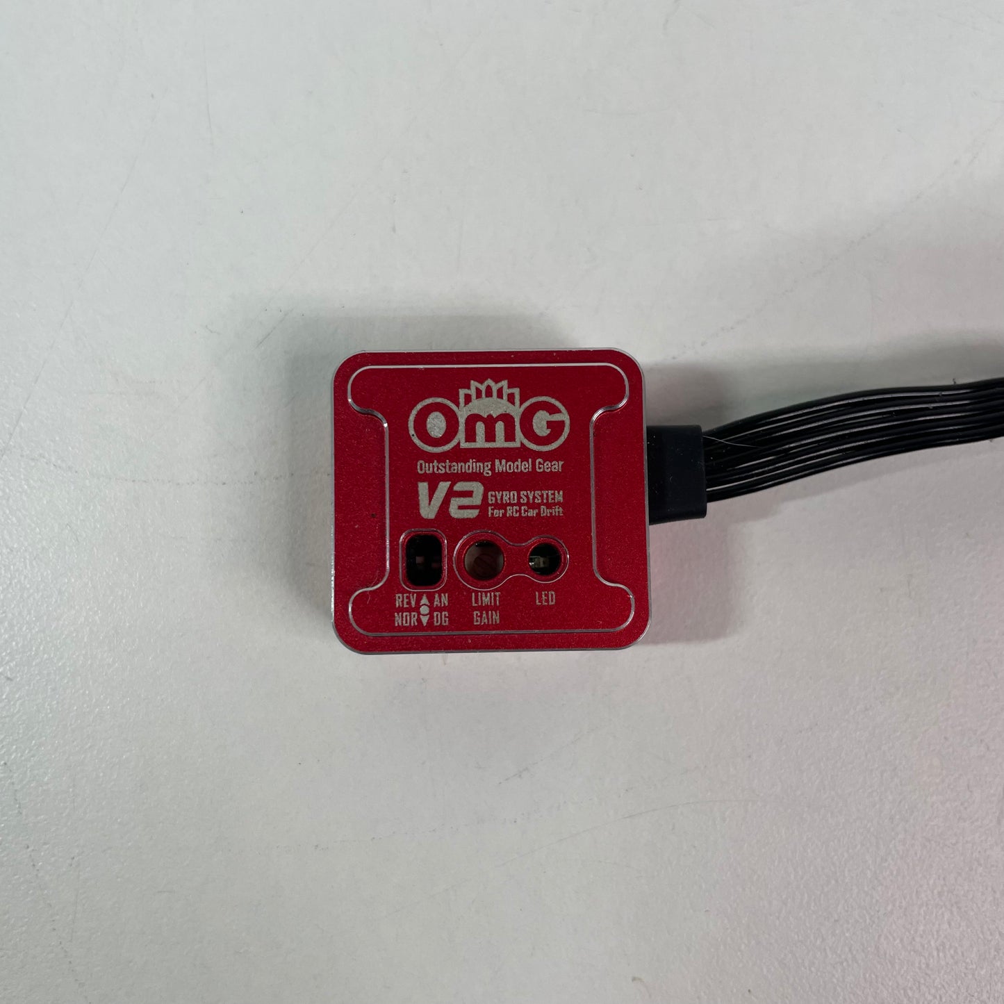 OmG V2 Gyro System Red Alloy