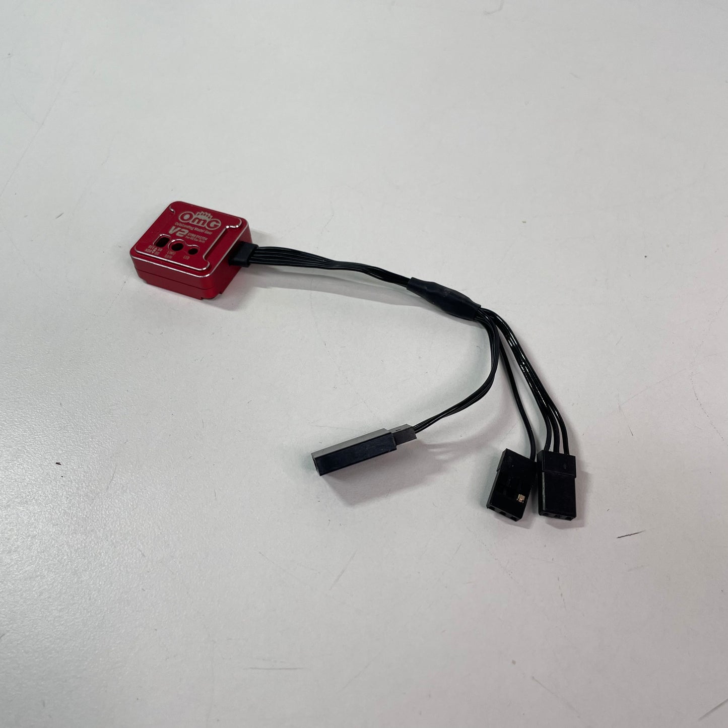 OmG V2 Gyro System Red Alloy