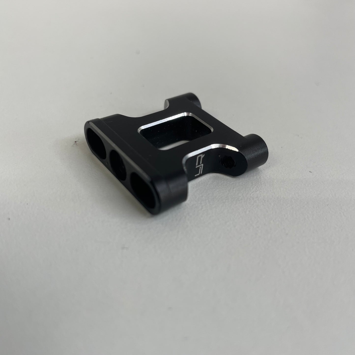 Yeah Racing Black Alloy Battery Clamp Top Deck Mount YD2S