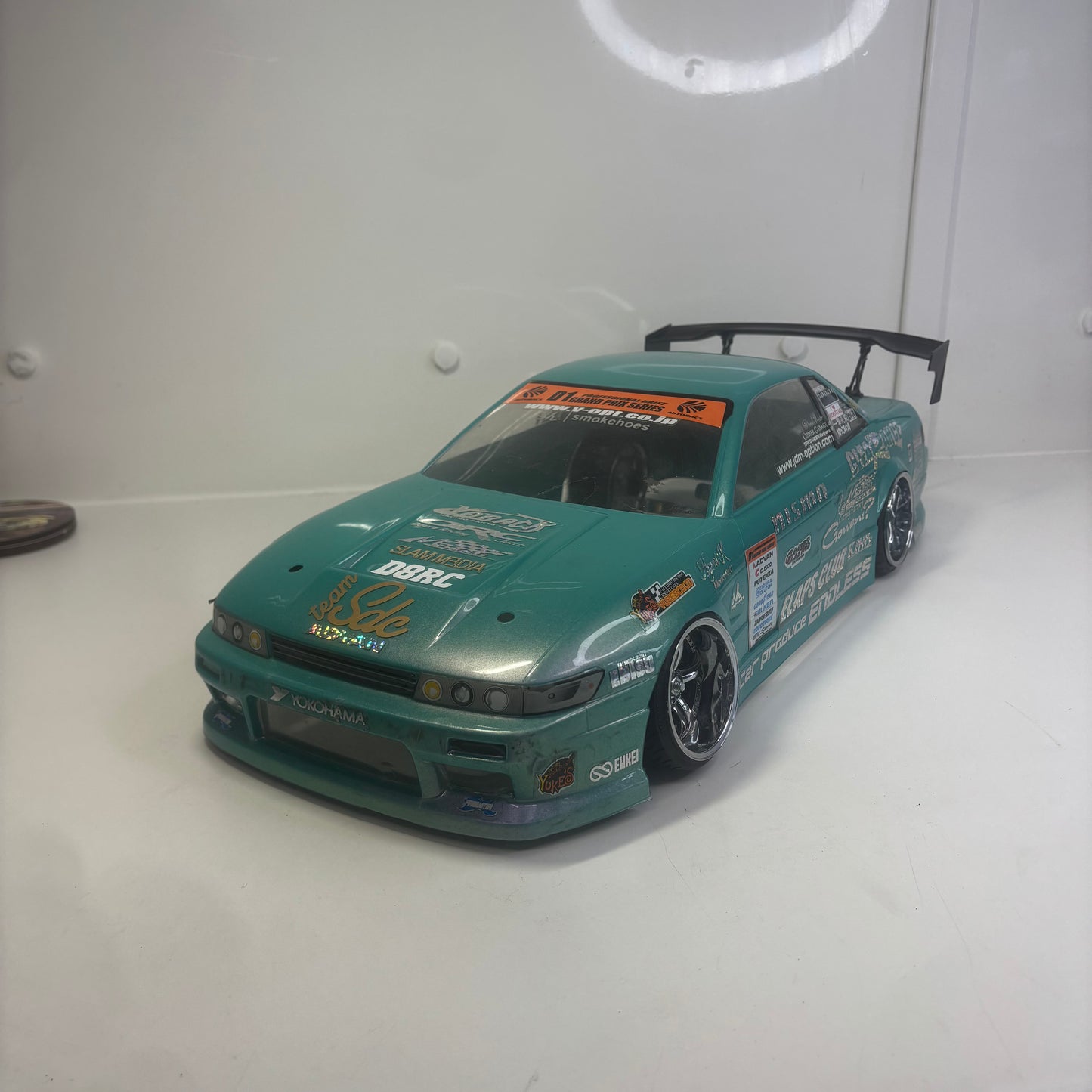 Yokomo Nissan PS13 Bodyshell Green Shell