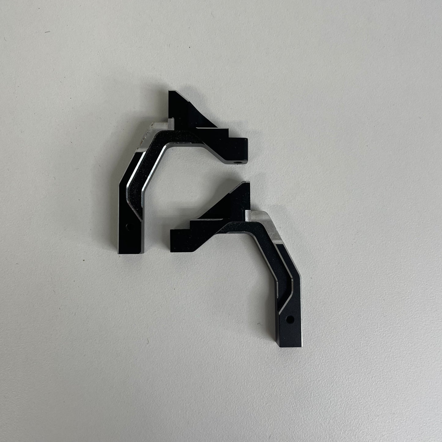 Yeah Racing Alloy Front Bulkhead Black