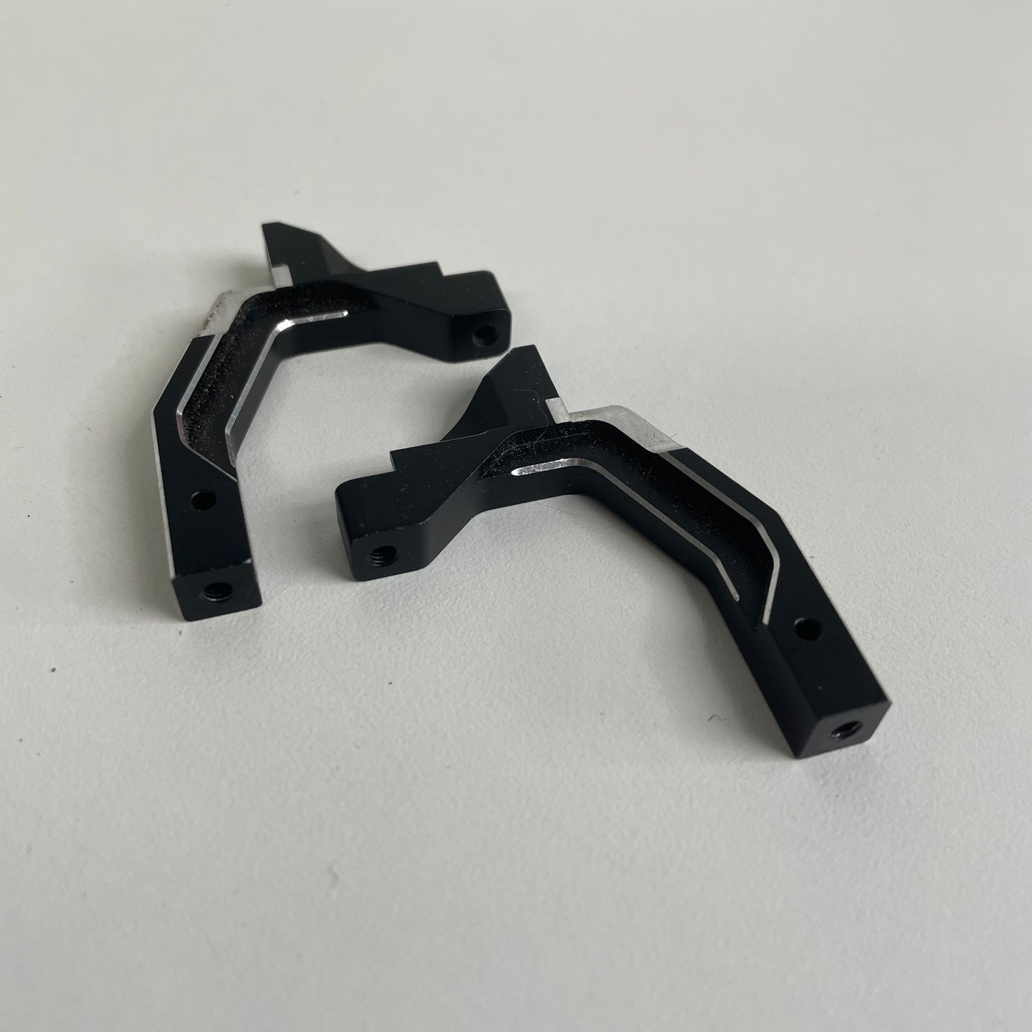 Yeah Racing Alloy Front Bulkhead Black