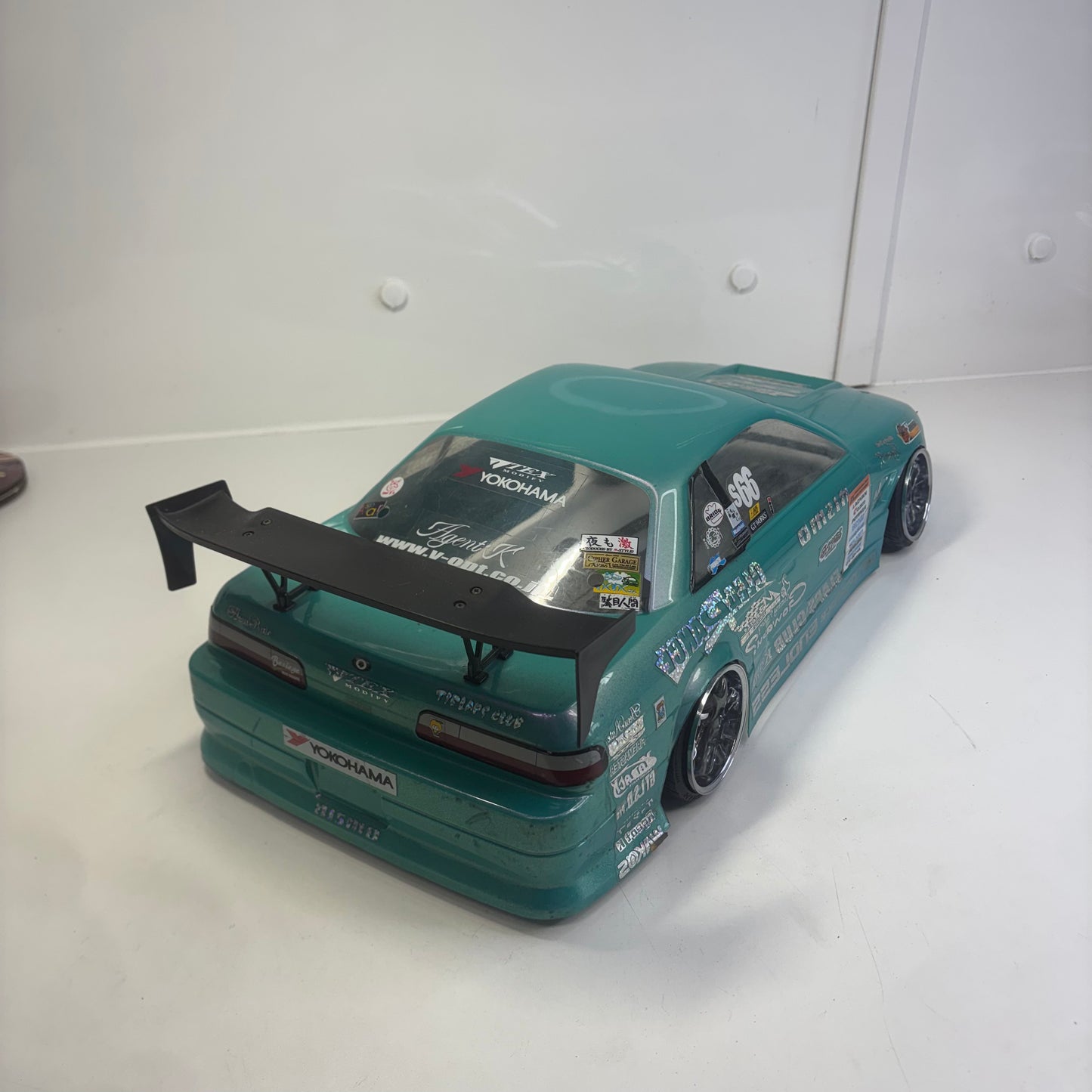 Yokomo Nissan PS13 Bodyshell Green Shell