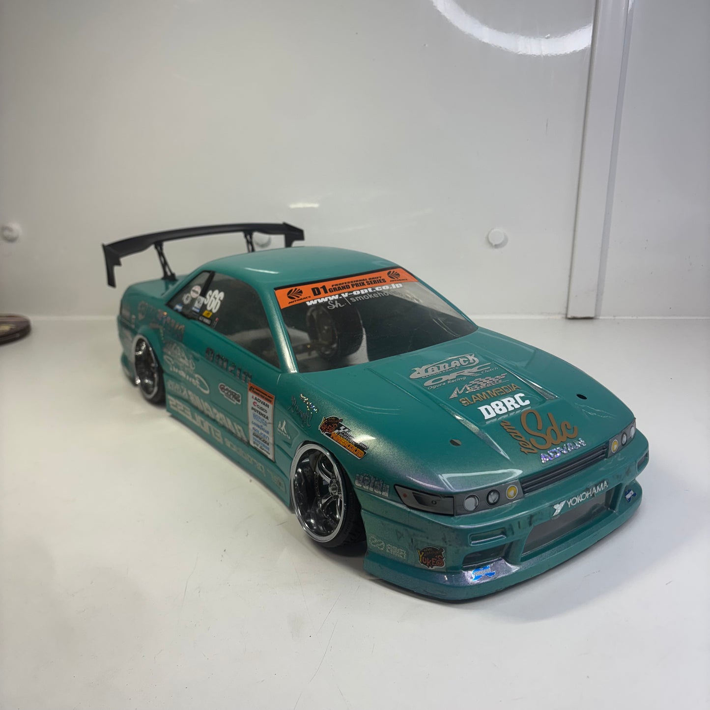 Yokomo Nissan PS13 Bodyshell Green Shell