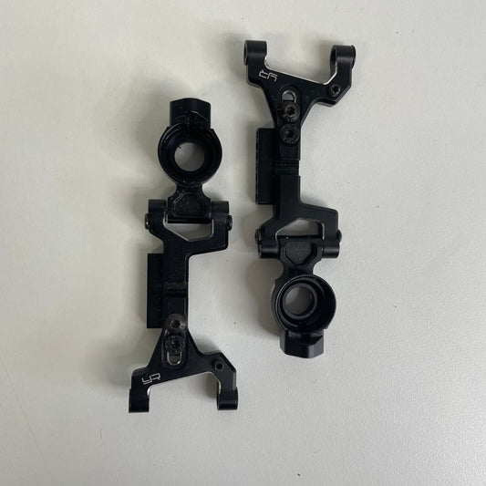 Yeah Racing Rear Alloy Arms & Hubs Adjustable Black