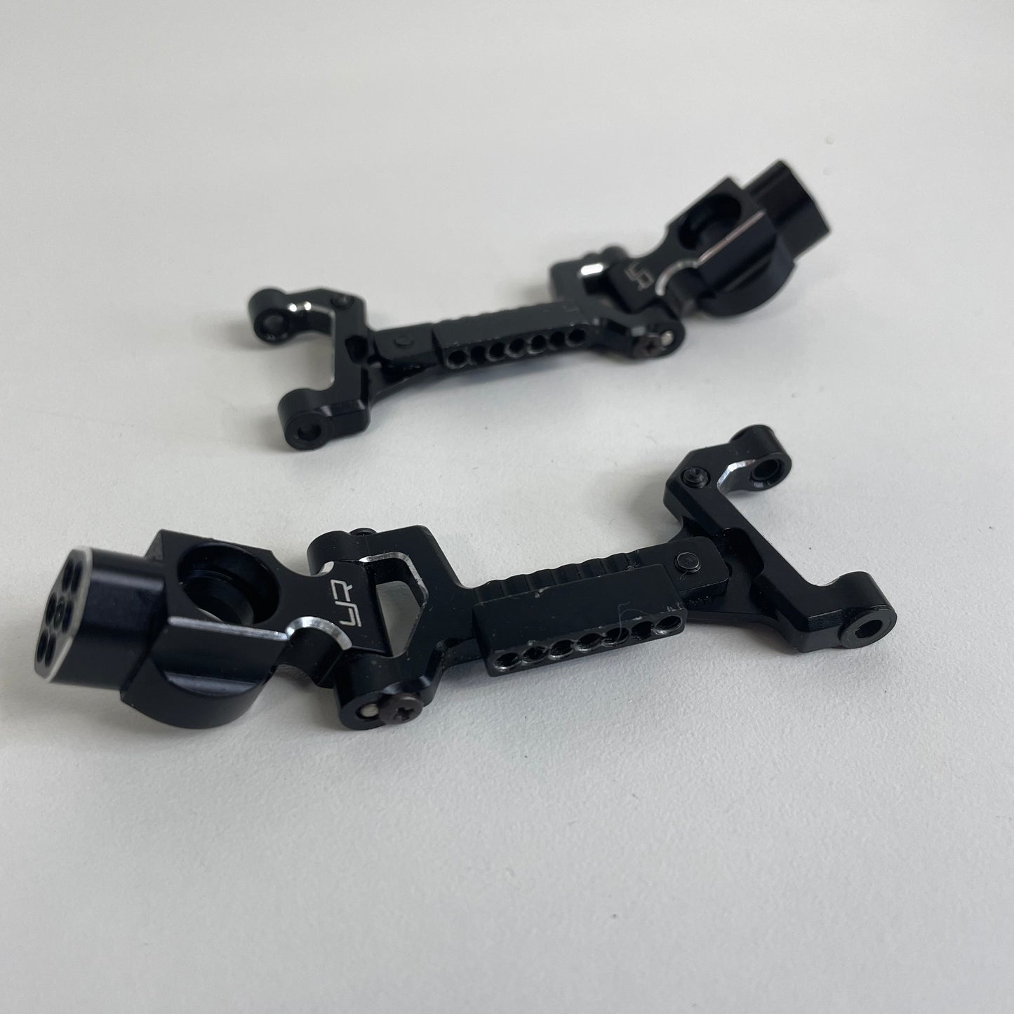 Yeah Racing Rear Alloy Arms & Hubs Adjustable Black