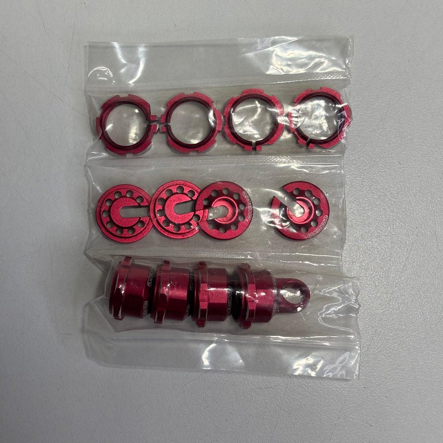 Overdose Red HG2 Dress Up Kit Alloy Shocks