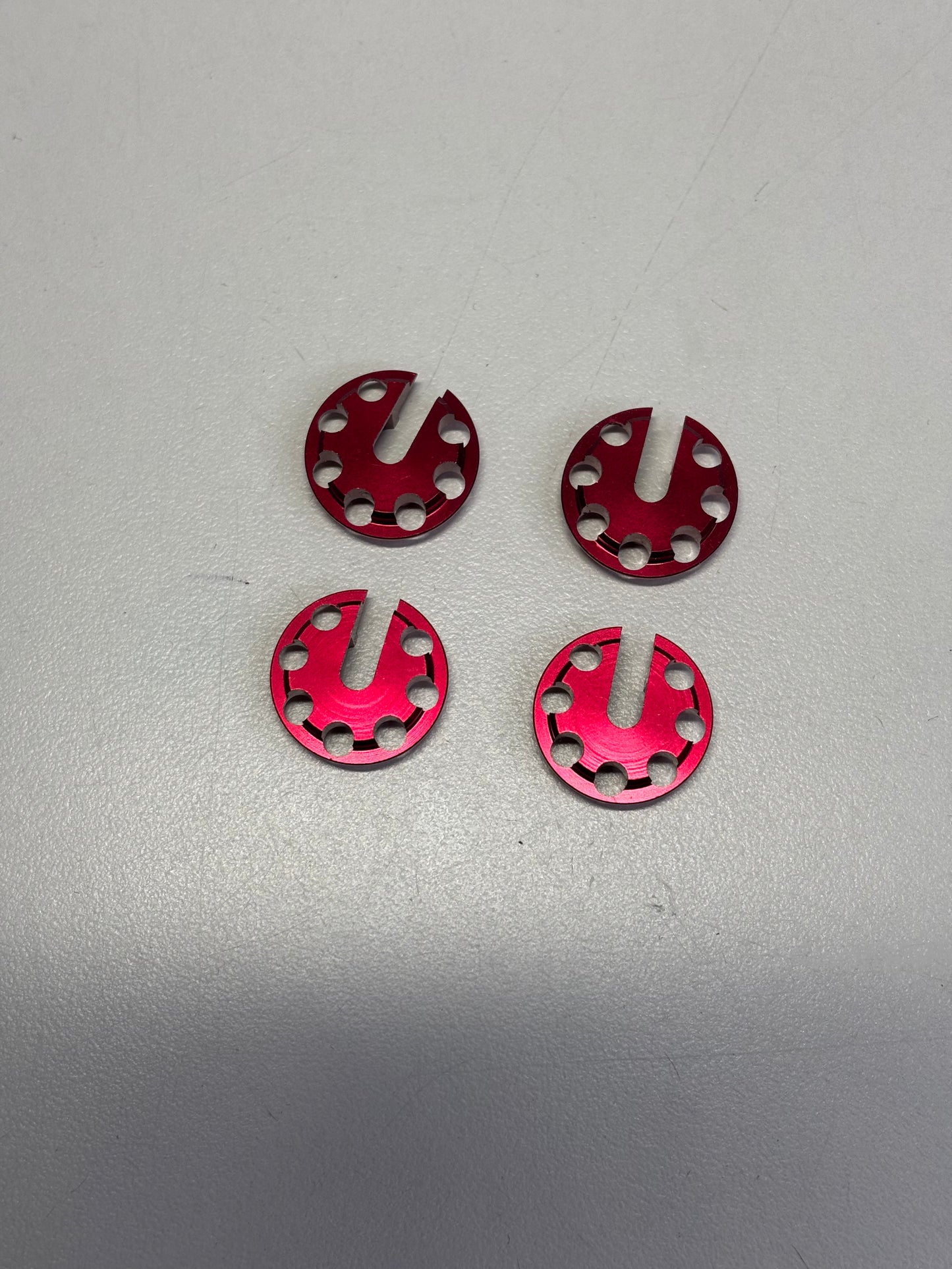 Genuine MST Spring Retainers Red Alloy