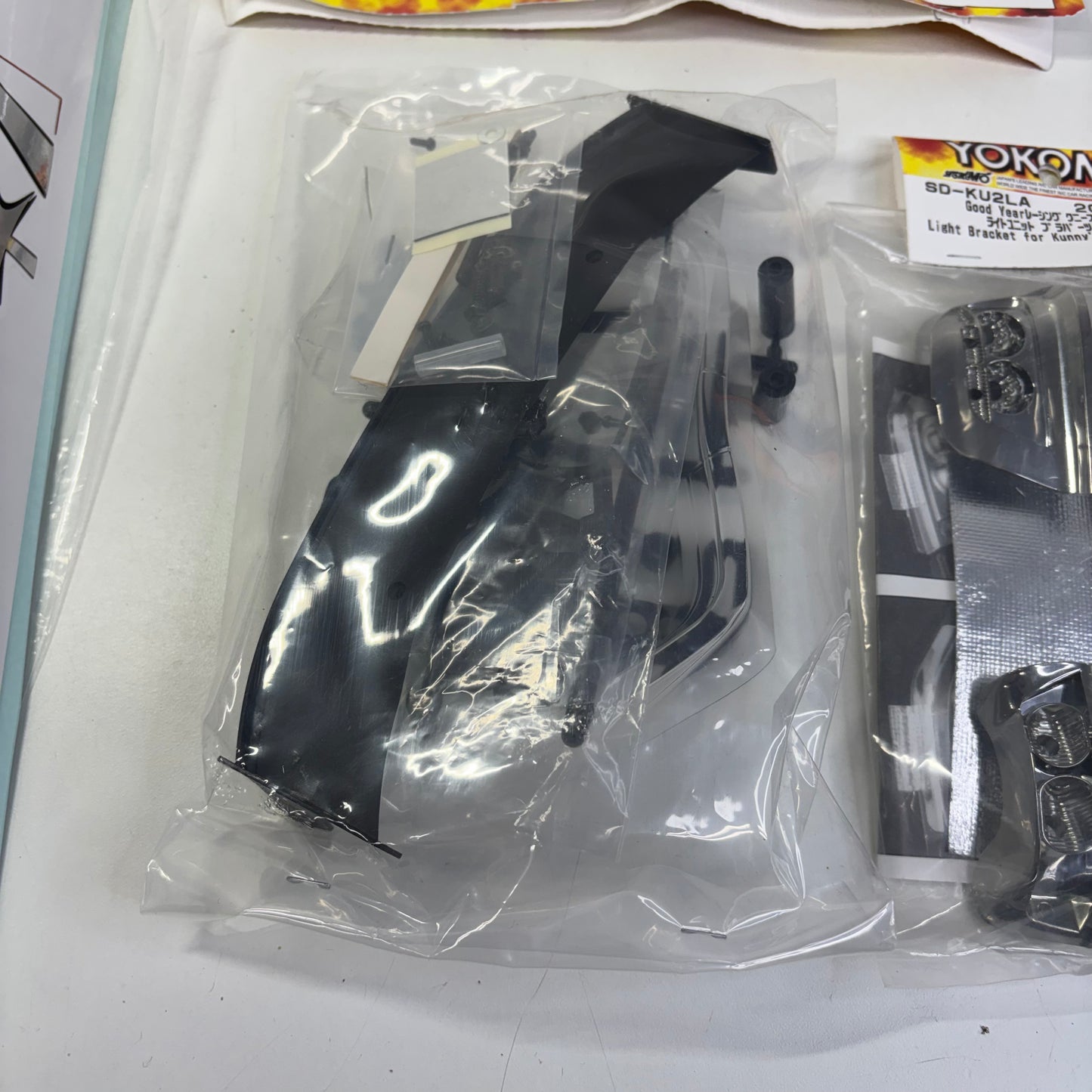 Yokomo Toyota Chaser JZX Kunny's Bodyshell 275mm SD-KU2LBS Clear Goodyear