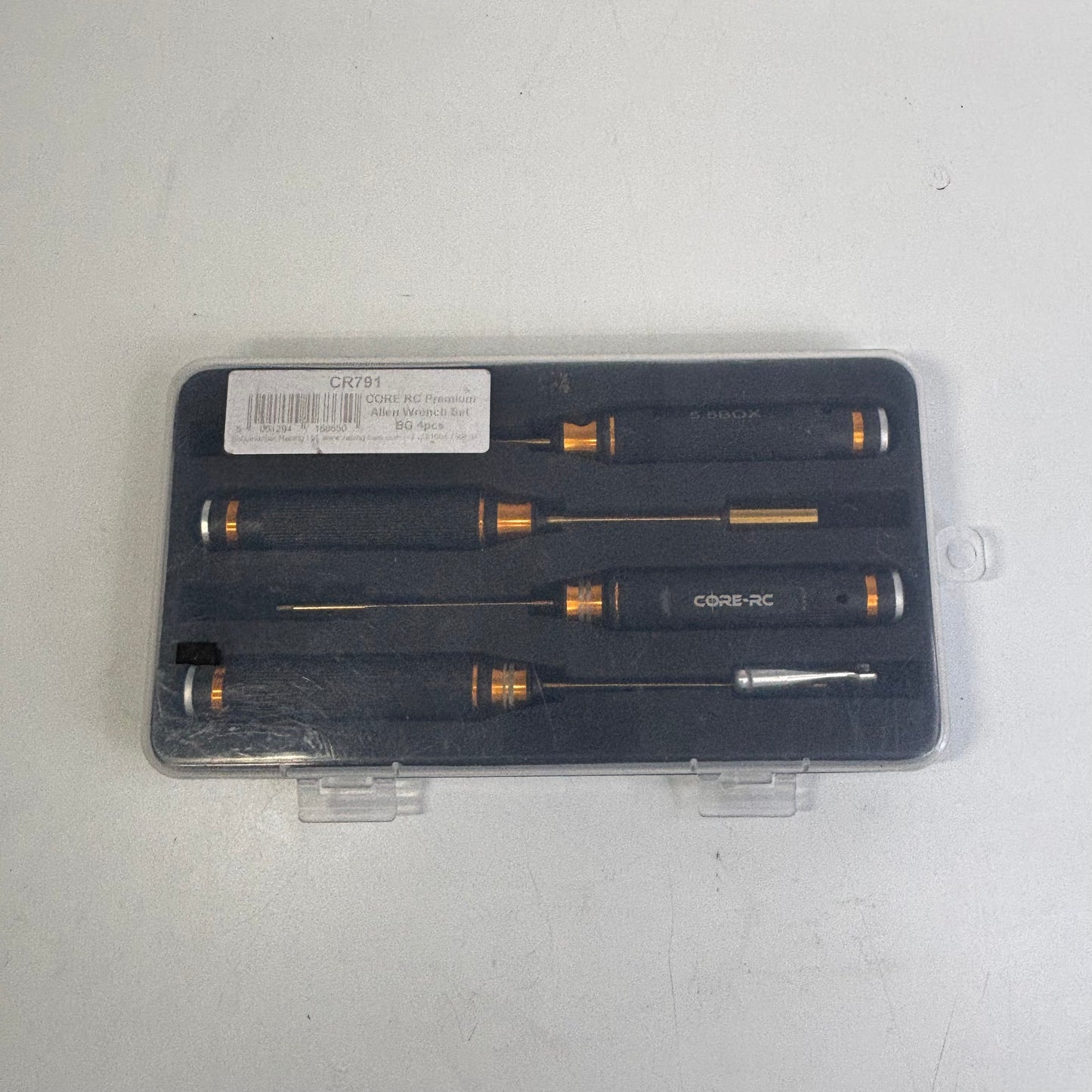 Tool Set Allen 1.5/2.0/2.5/3.0 Black Gold & Turnbuckle Tool