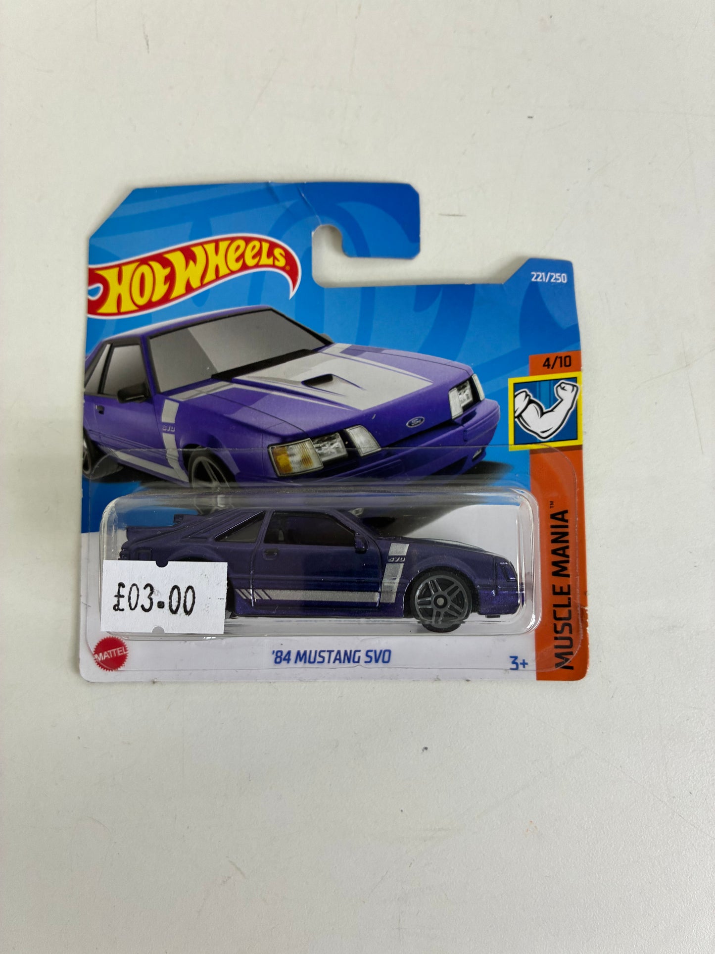 Hot Wheels '84 MUSTANG SVO