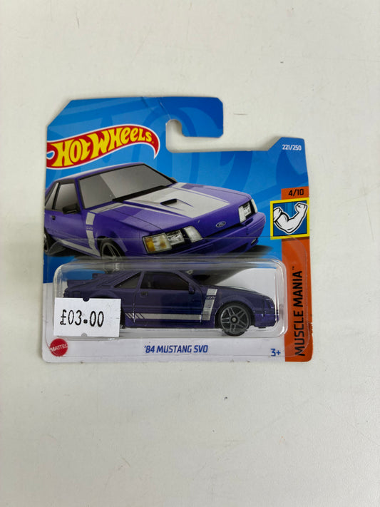 Hot Wheels '84 MUSTANG SVO