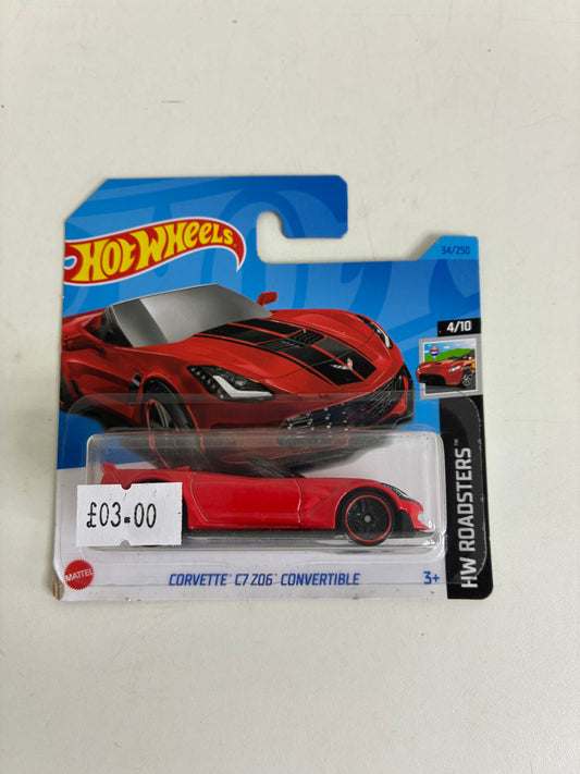 Hot Wheels CORVETTE: C7 Z06* CONVERTIBLE